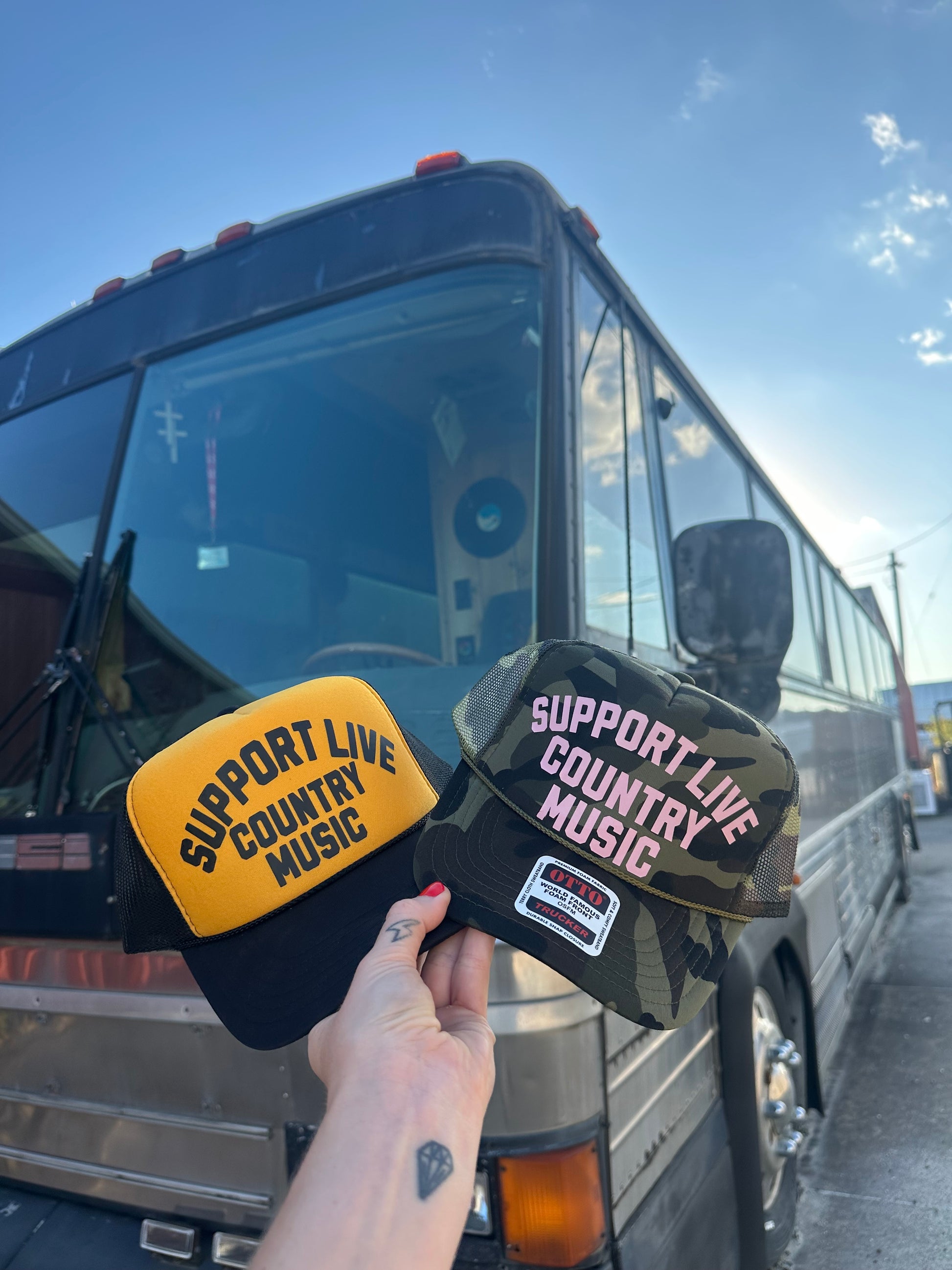 Support Live Country Music Trucker