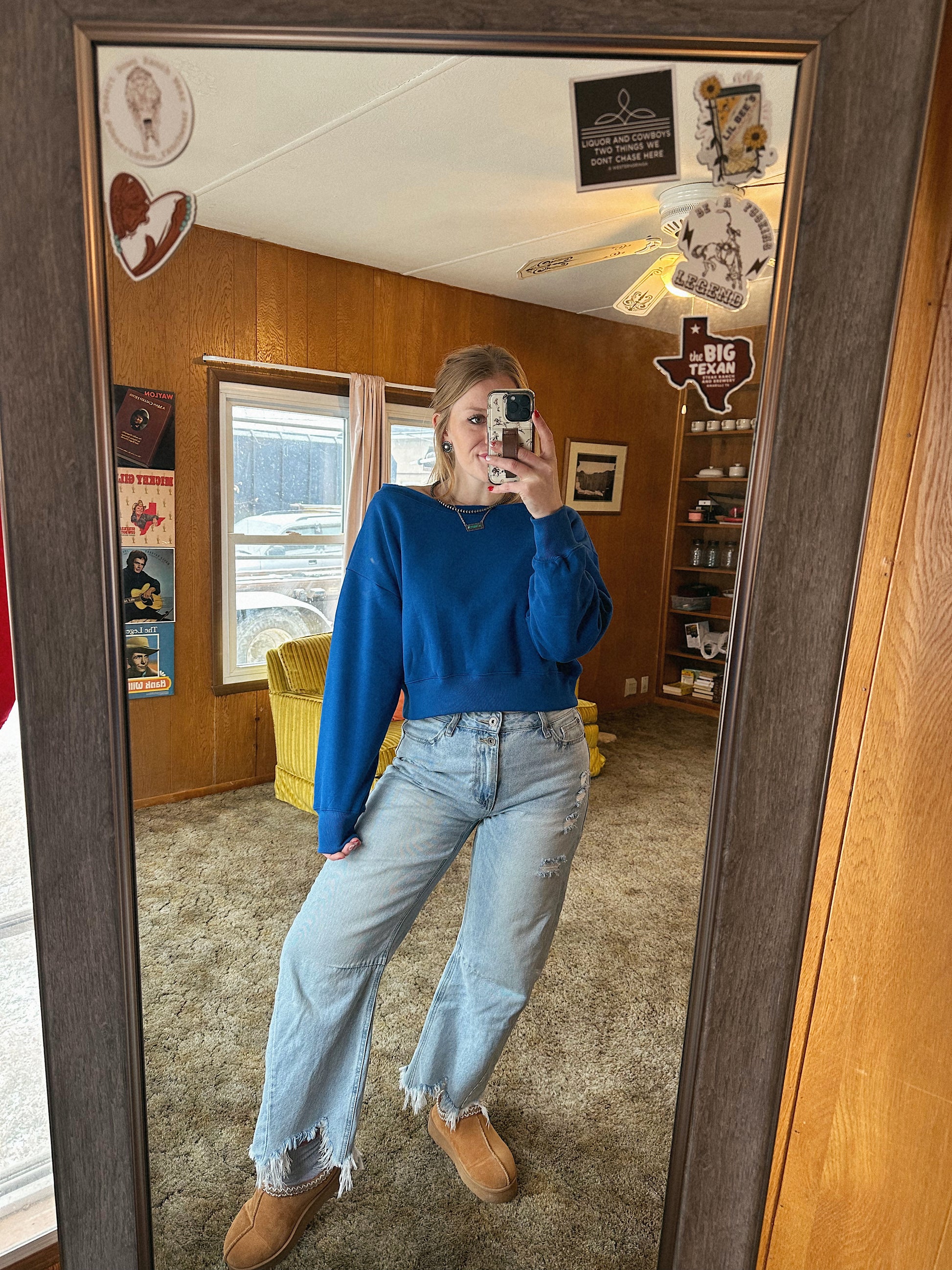 Lonesome Blues Crewneck