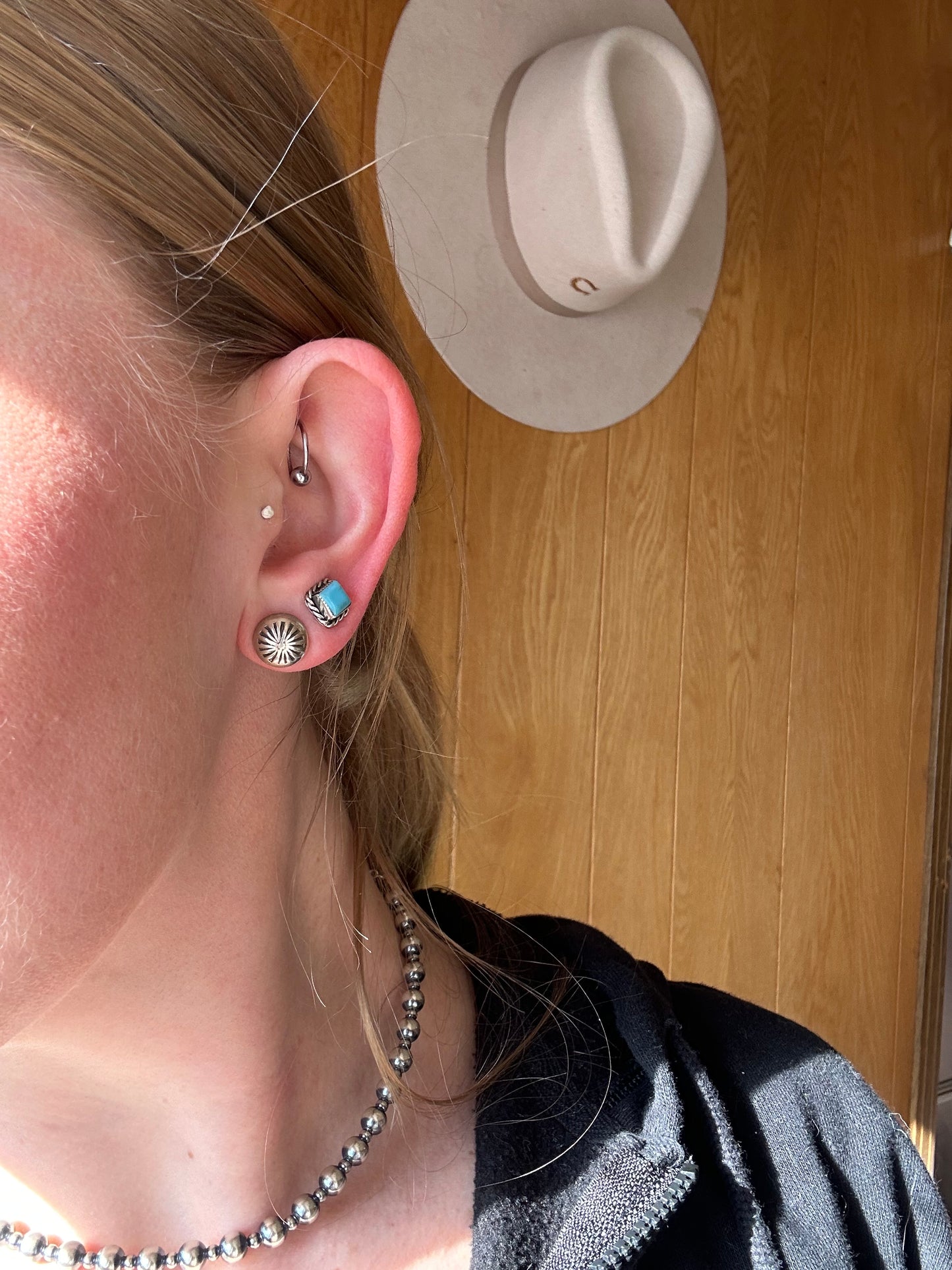 Sophia Turquoise Studs