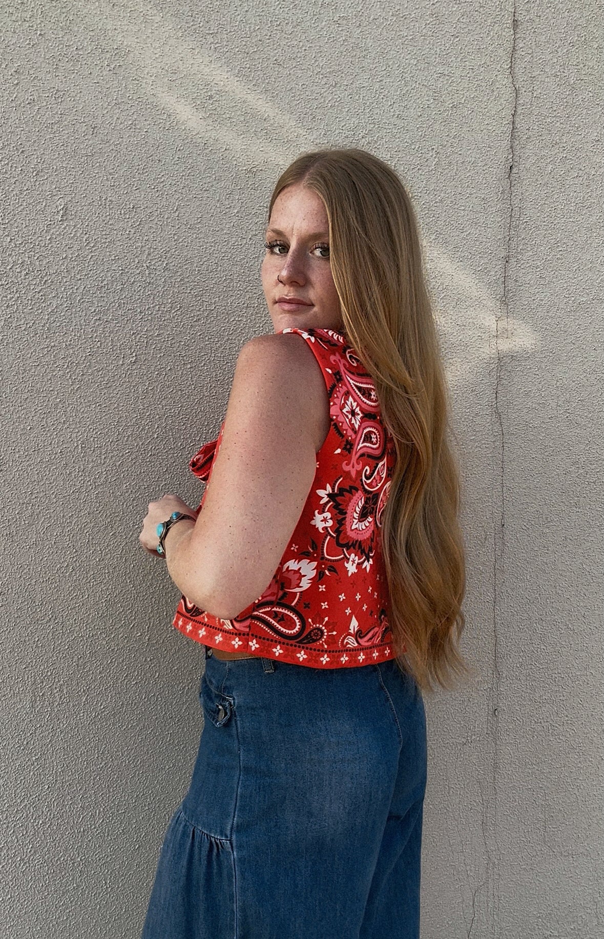 Tulsa Tie-Front Vest