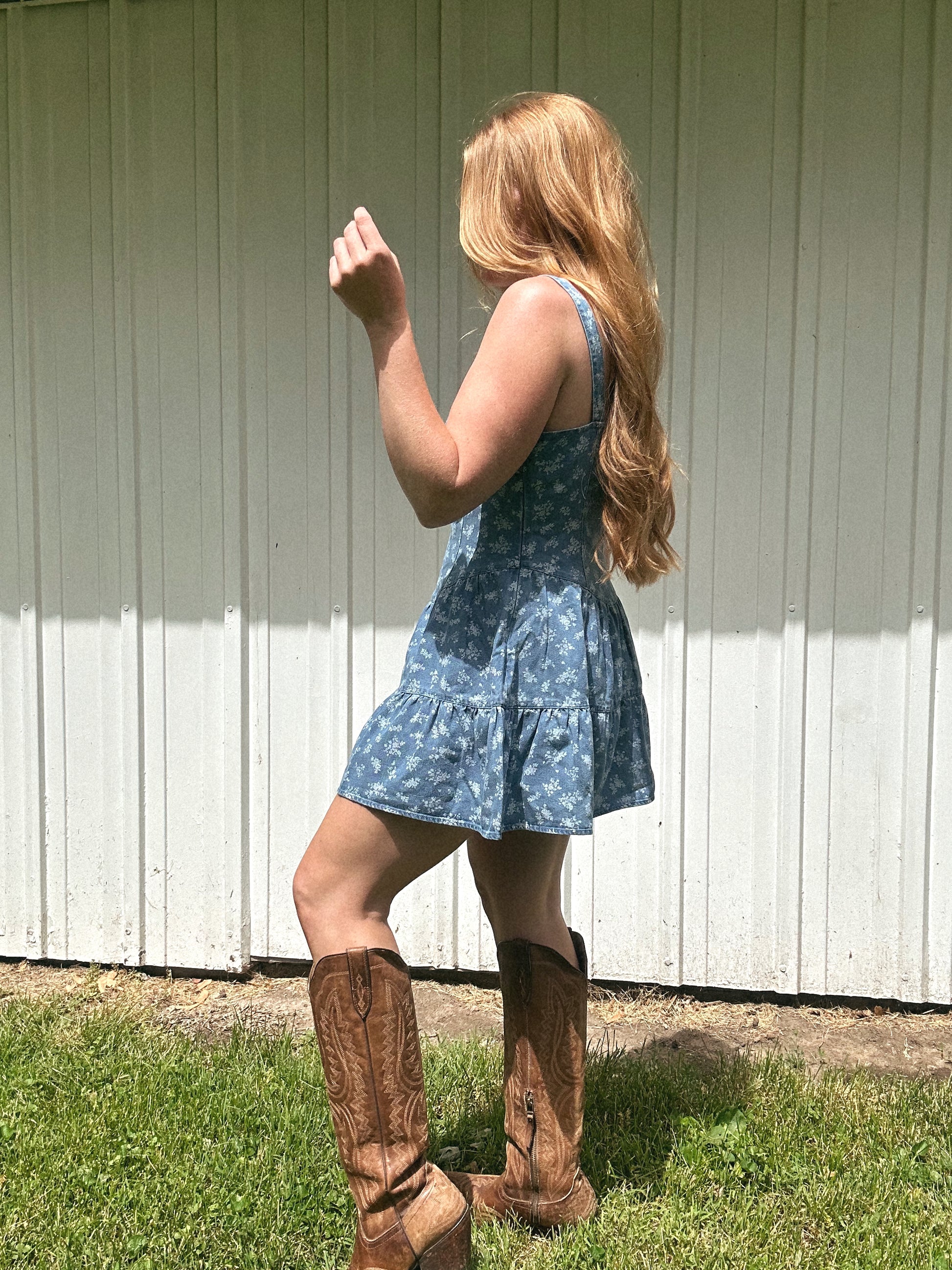 All American Girl Denim Dress