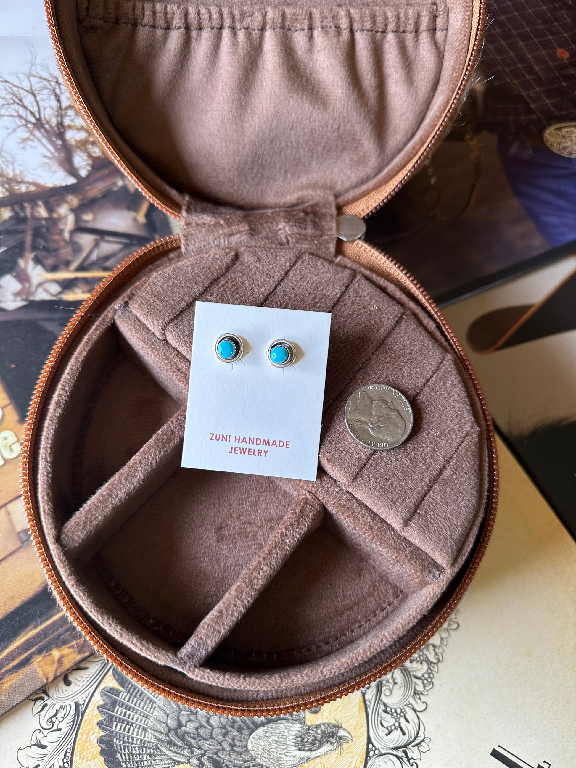 Anna Turquoise Studs