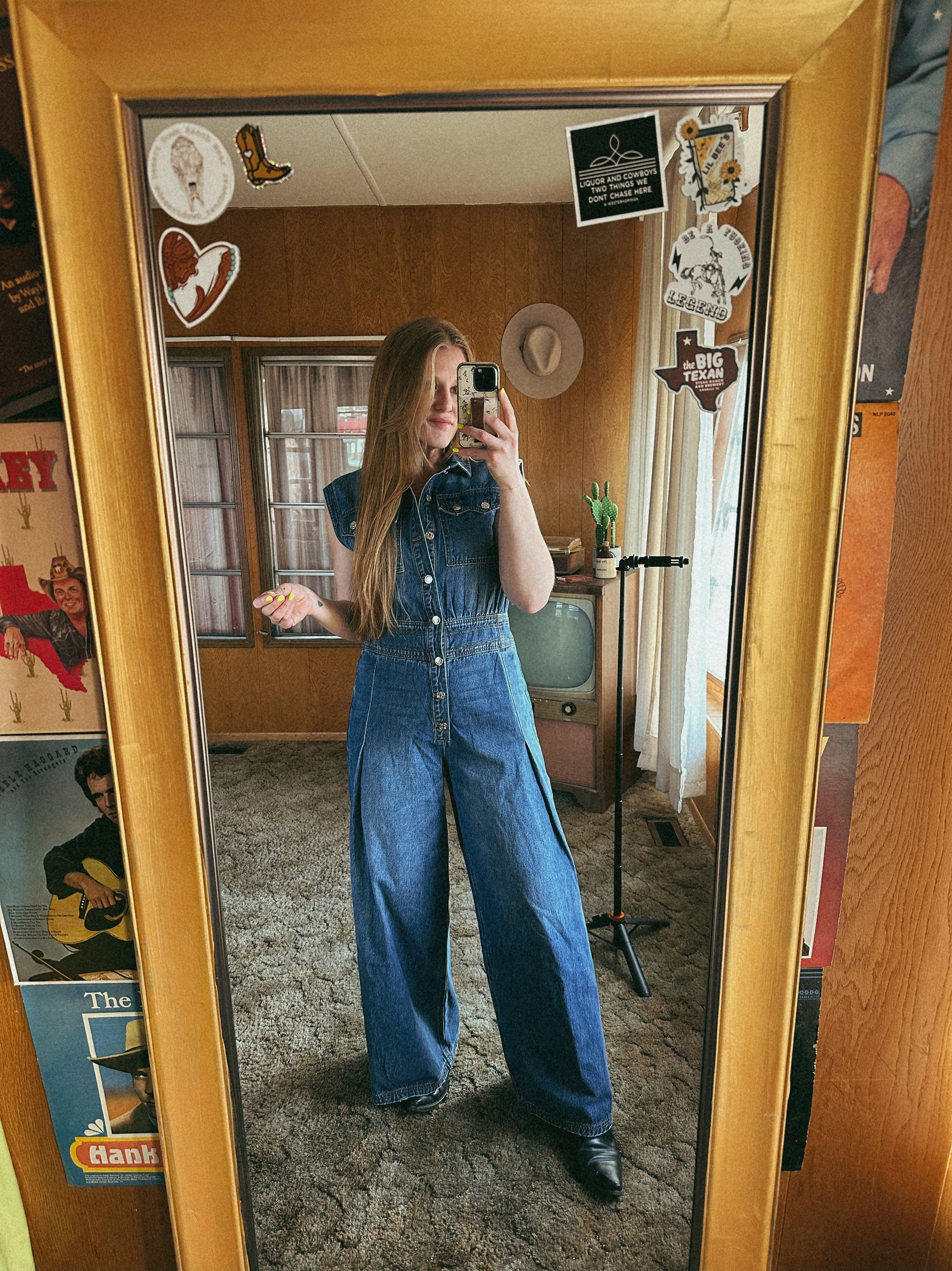 Ella Denim Jumpsuit