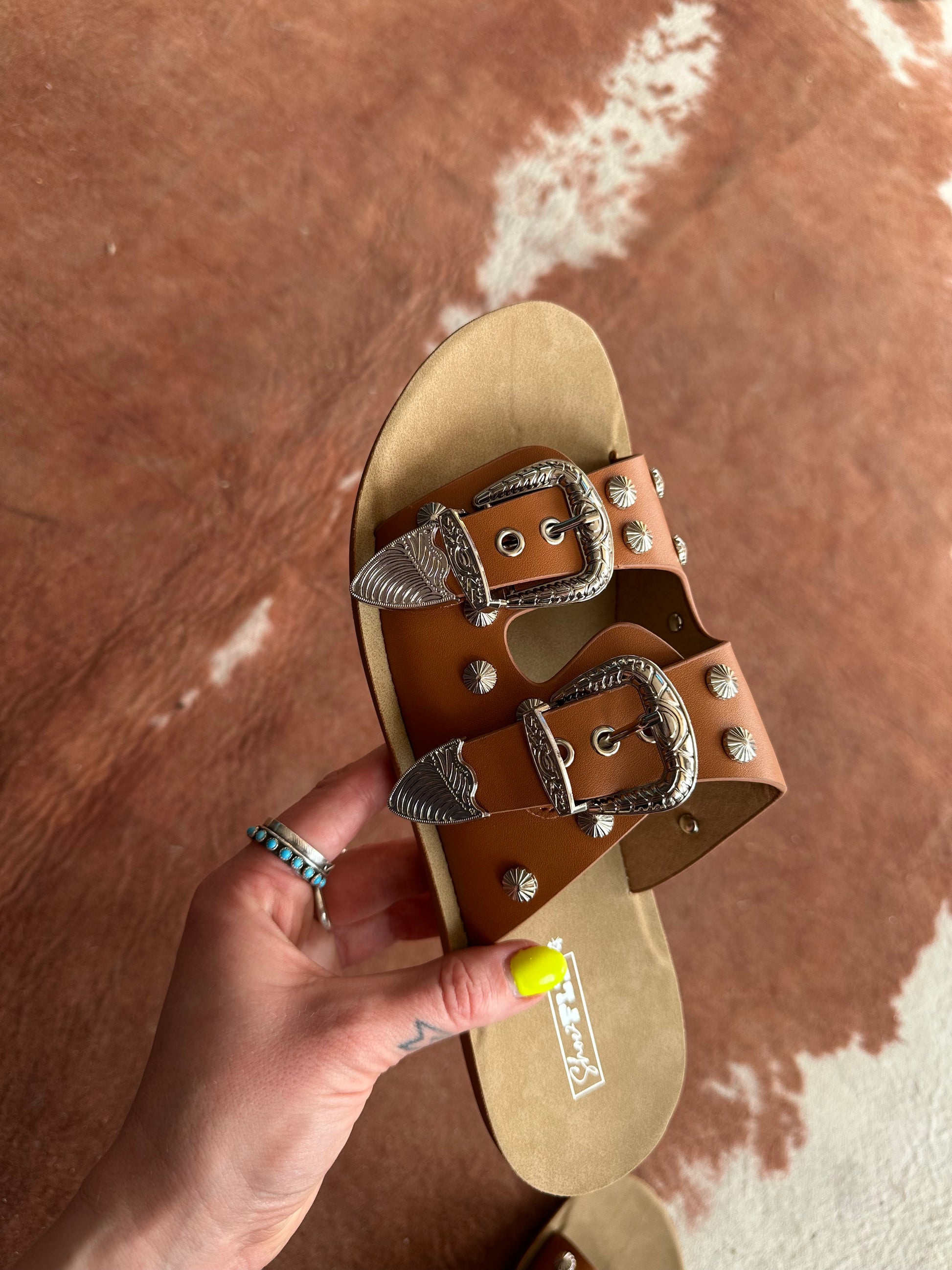 Buckle Down Slip Ons