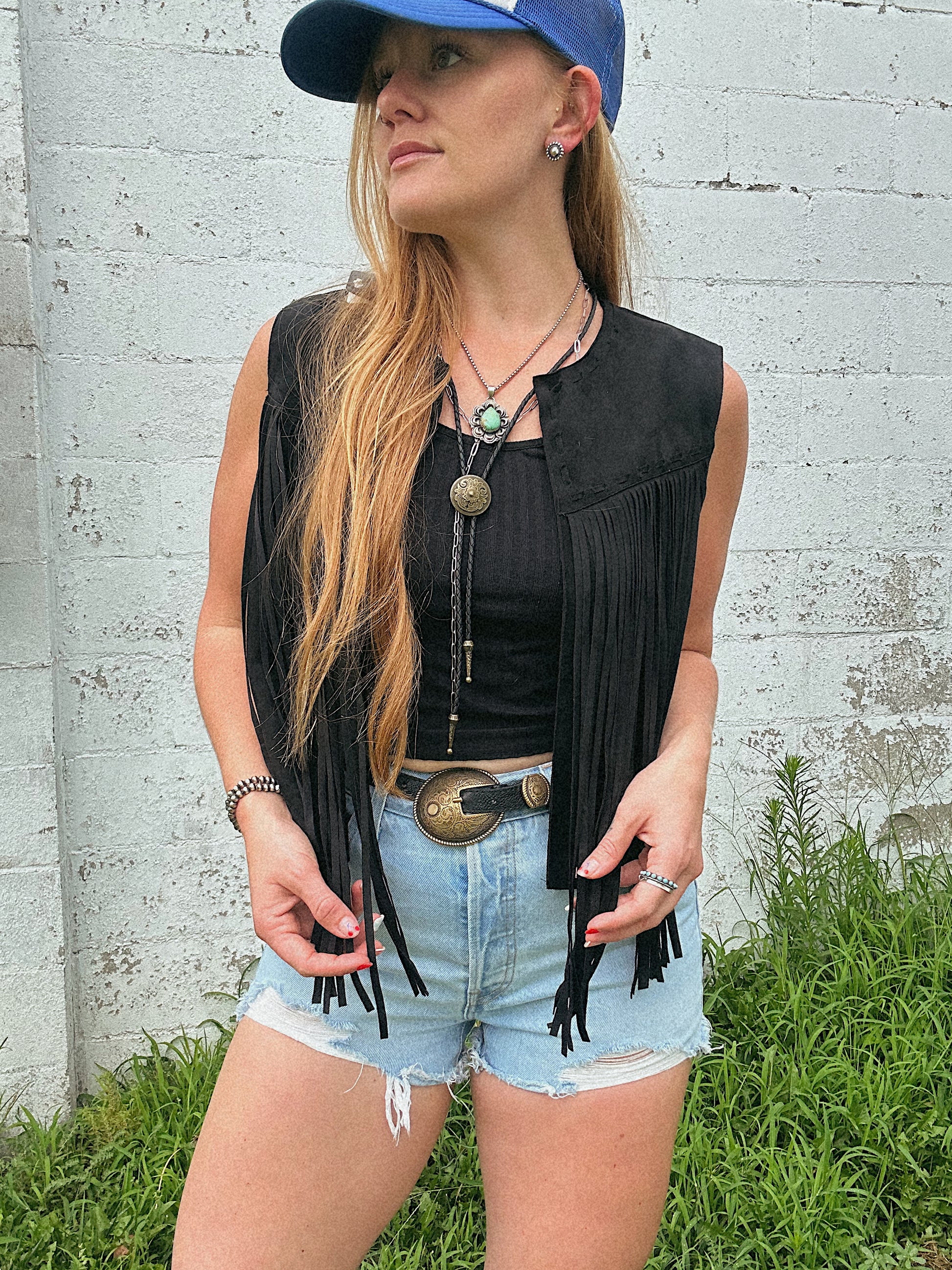 Ten Dollar Cowboy Fringe Vest