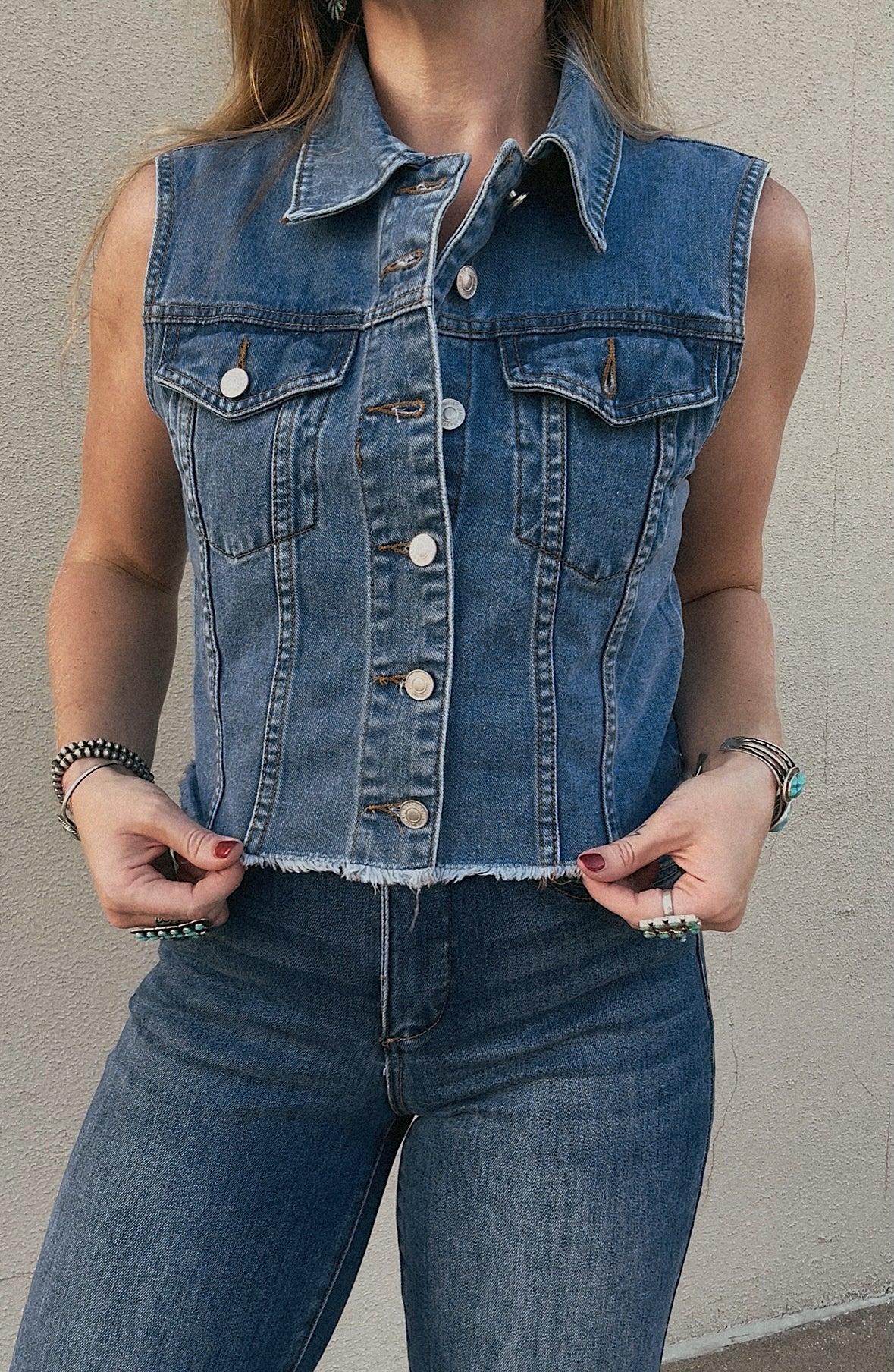 Backroads Denim Vest