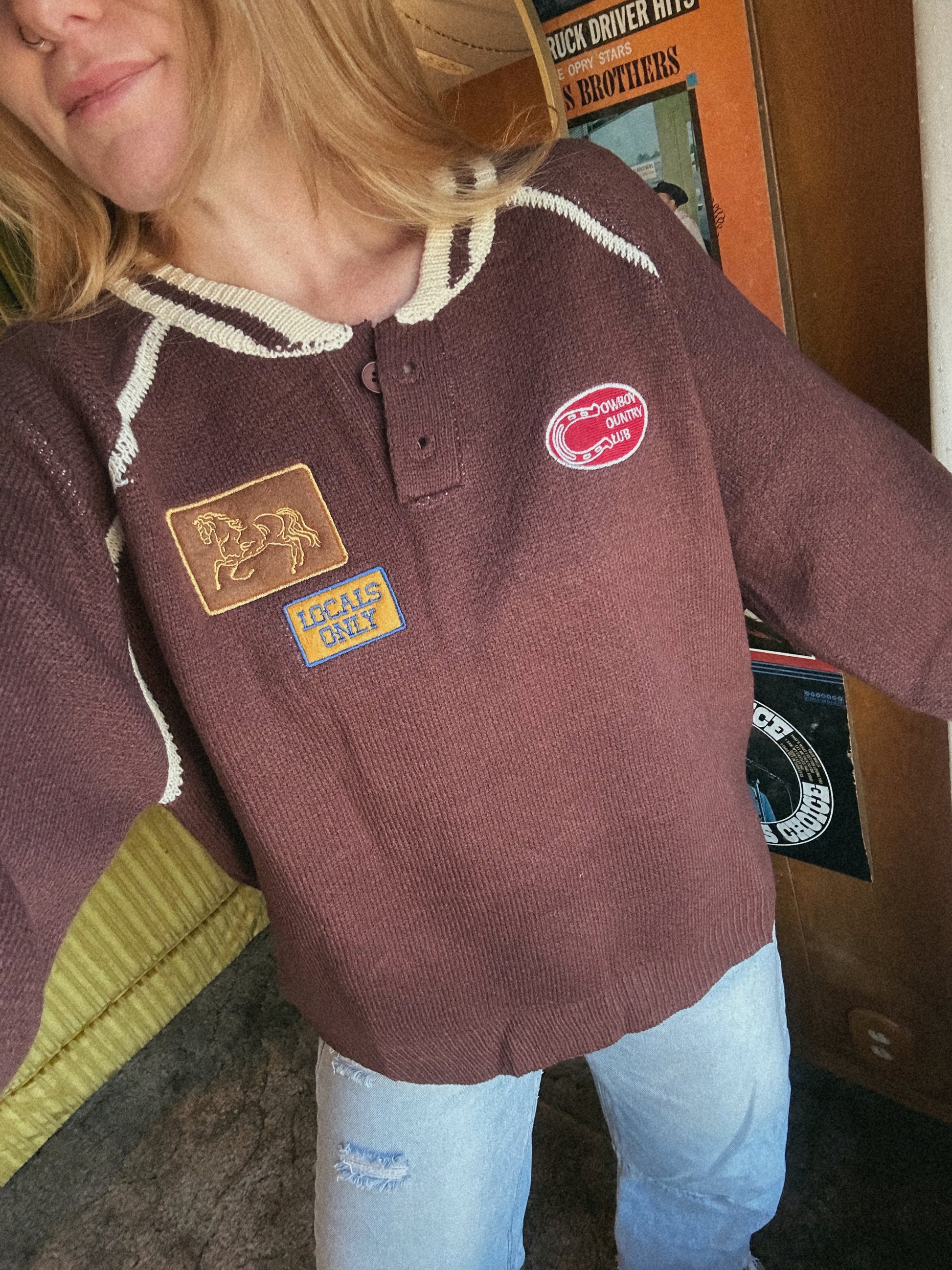 Country Club Retro Sweater