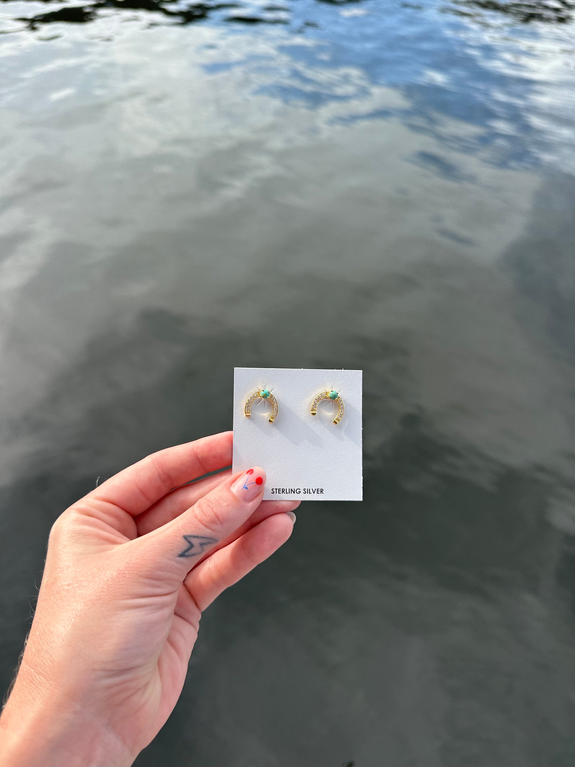 Golden Horseshoe Studs
