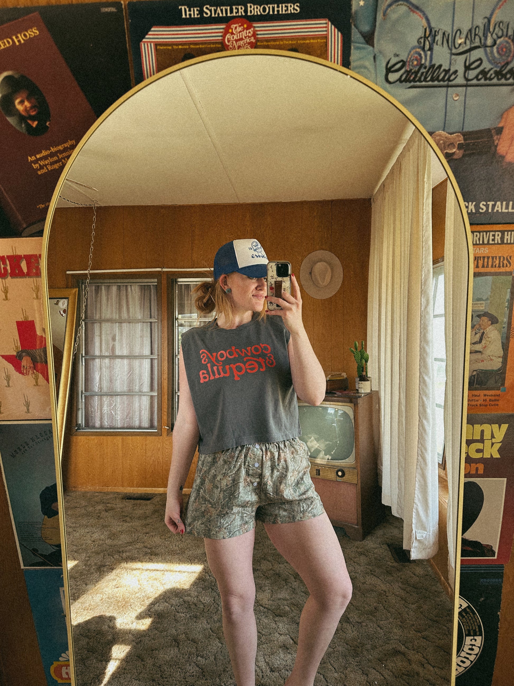 Cowboys & Tequila muscle tank