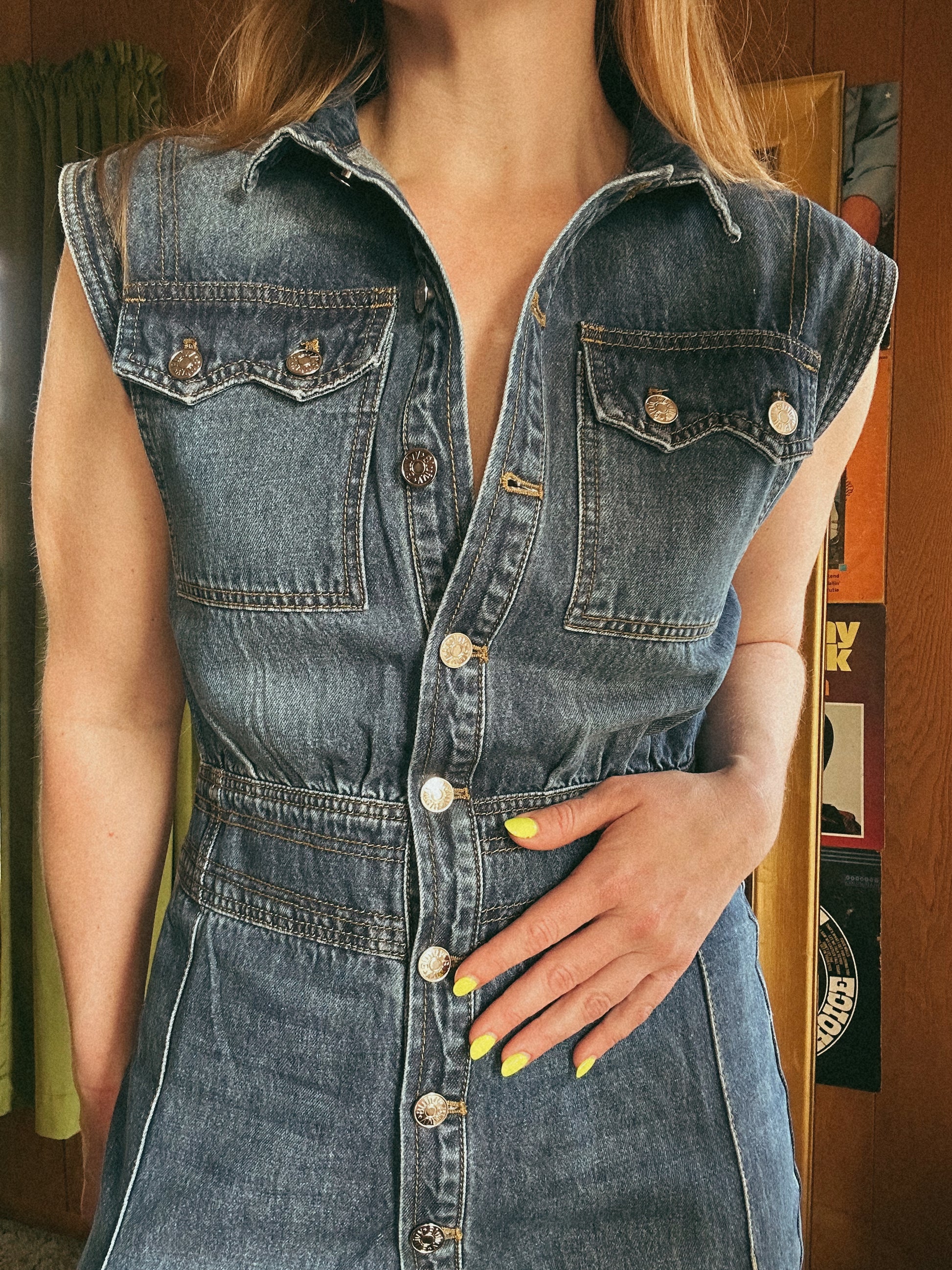 Ella Denim Jumpsuit