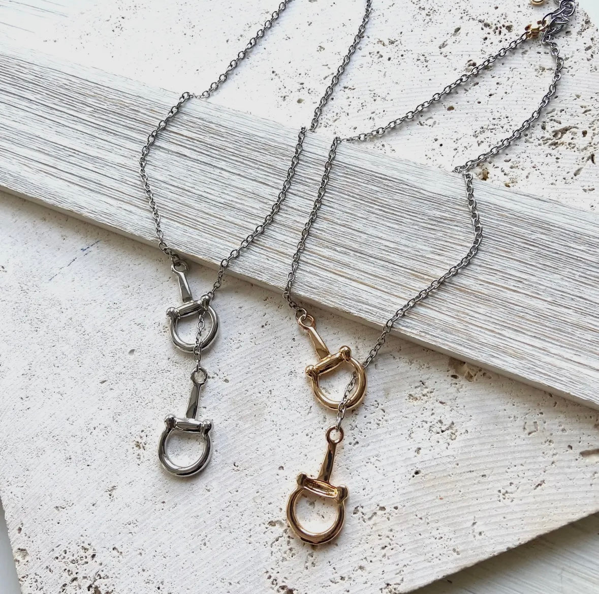 Horse Bit Adjustable Necklace