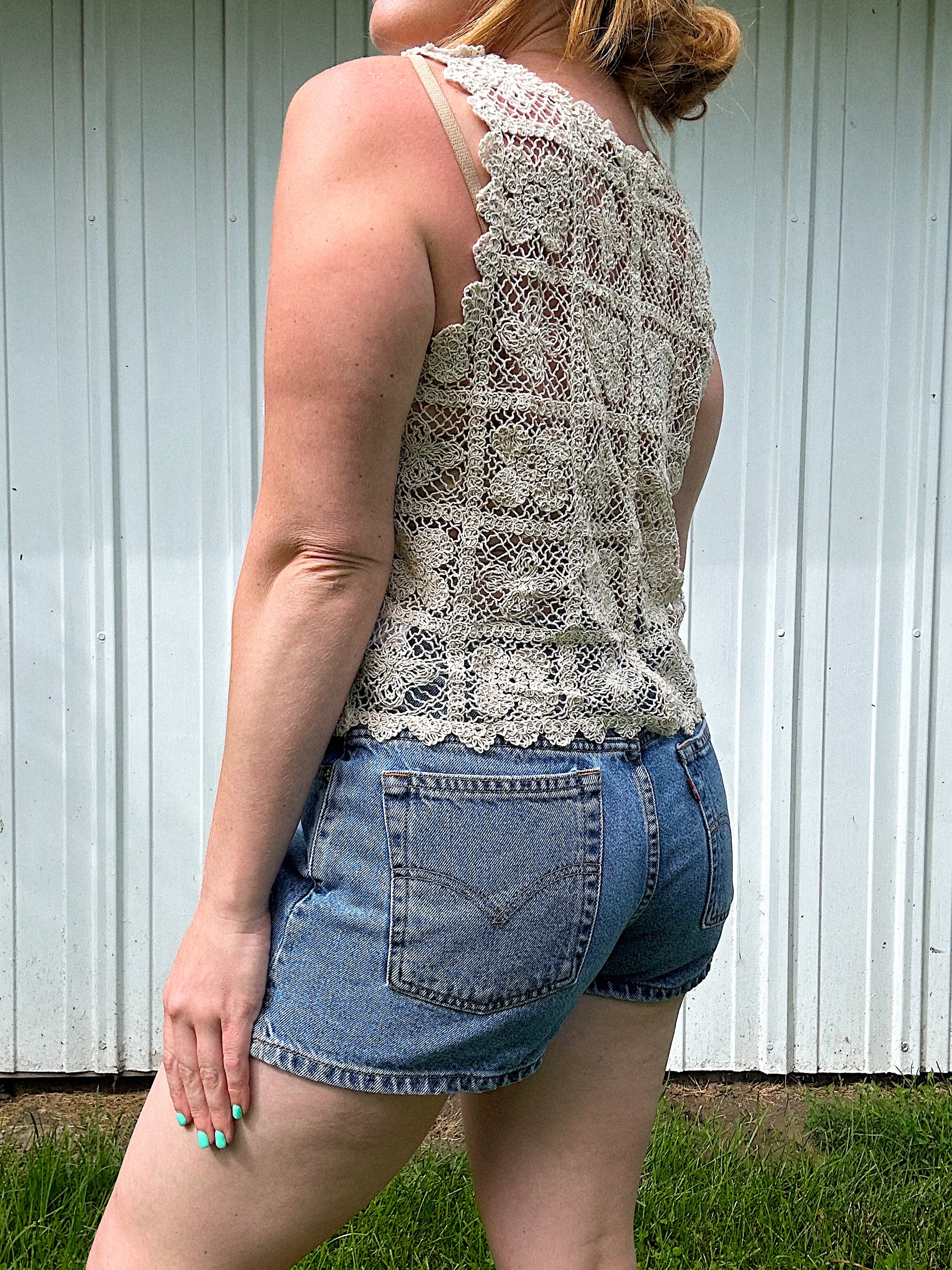 Sweet Summertime Crochet Tank