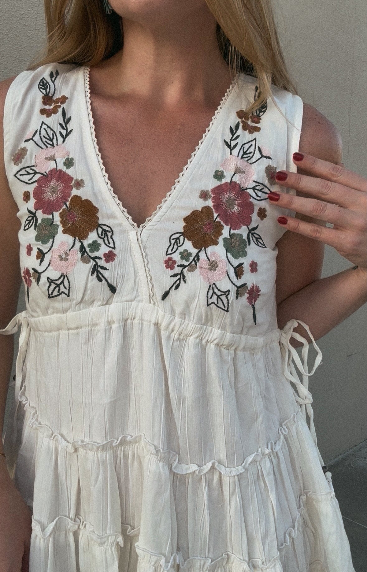 Deeper Well Linen Dress
