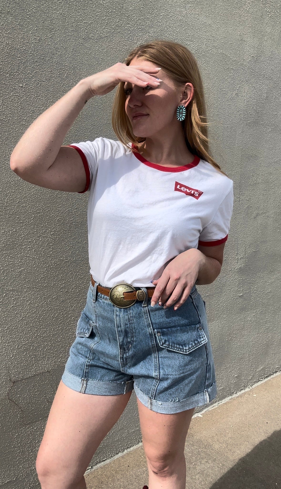 Levi's vintage ringer tee