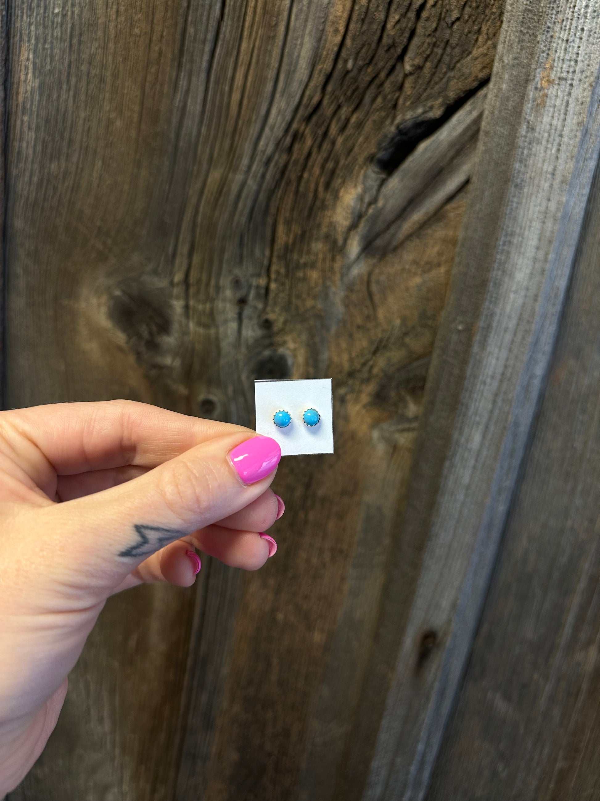 Mini Turquoise Studs