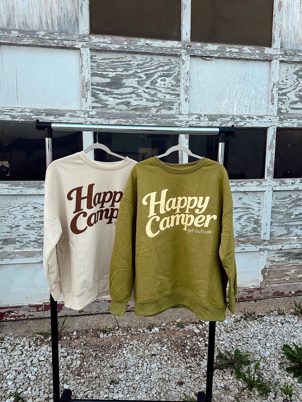 Happy Camper Crew (2 COLORS)