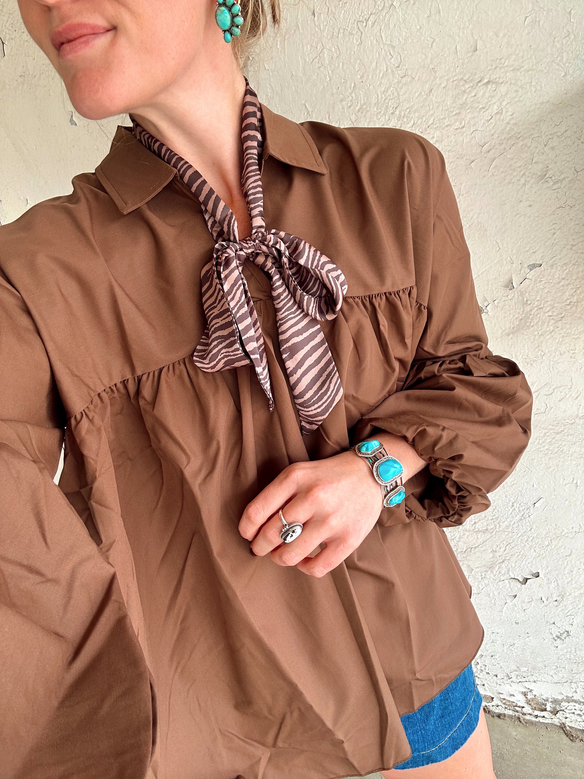 Zebra Twilly Tie