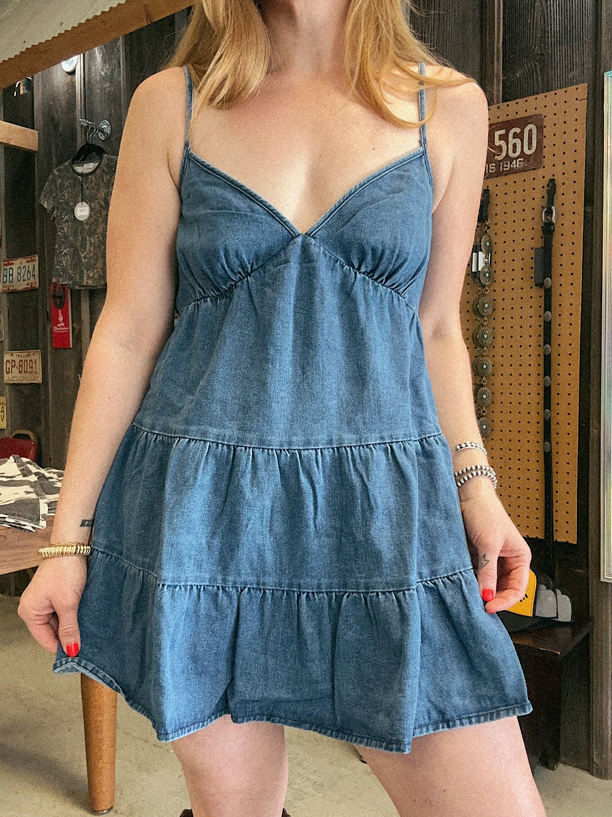Hometown Denim Mini Dress