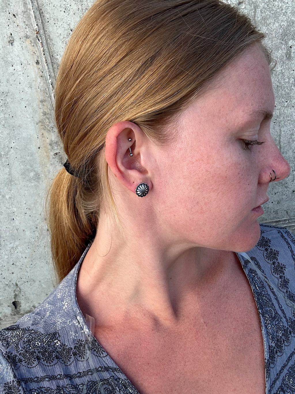 Plain Jane Concho Studs