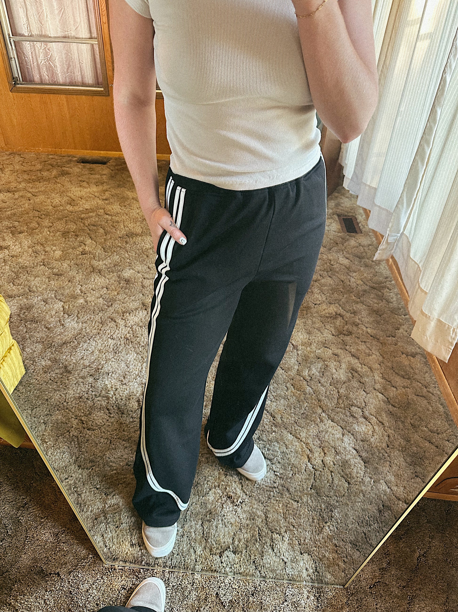 Retro Stripe Sweatpants