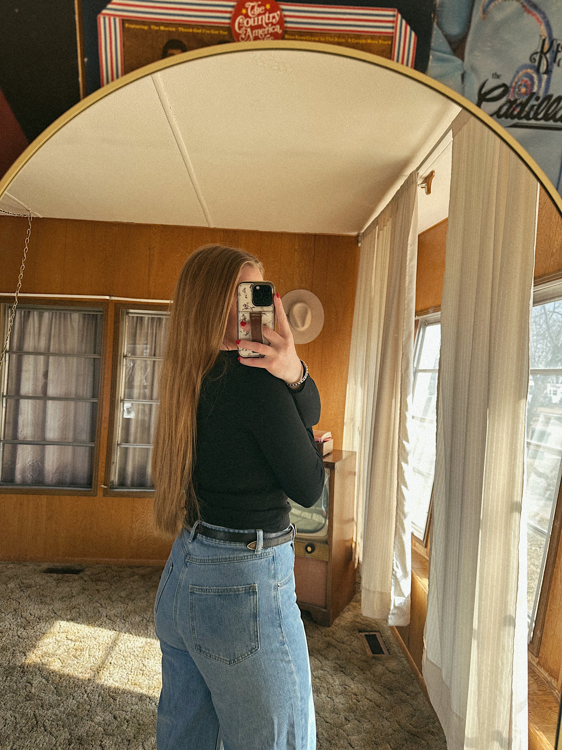 Weekend Lace Ribbed Top