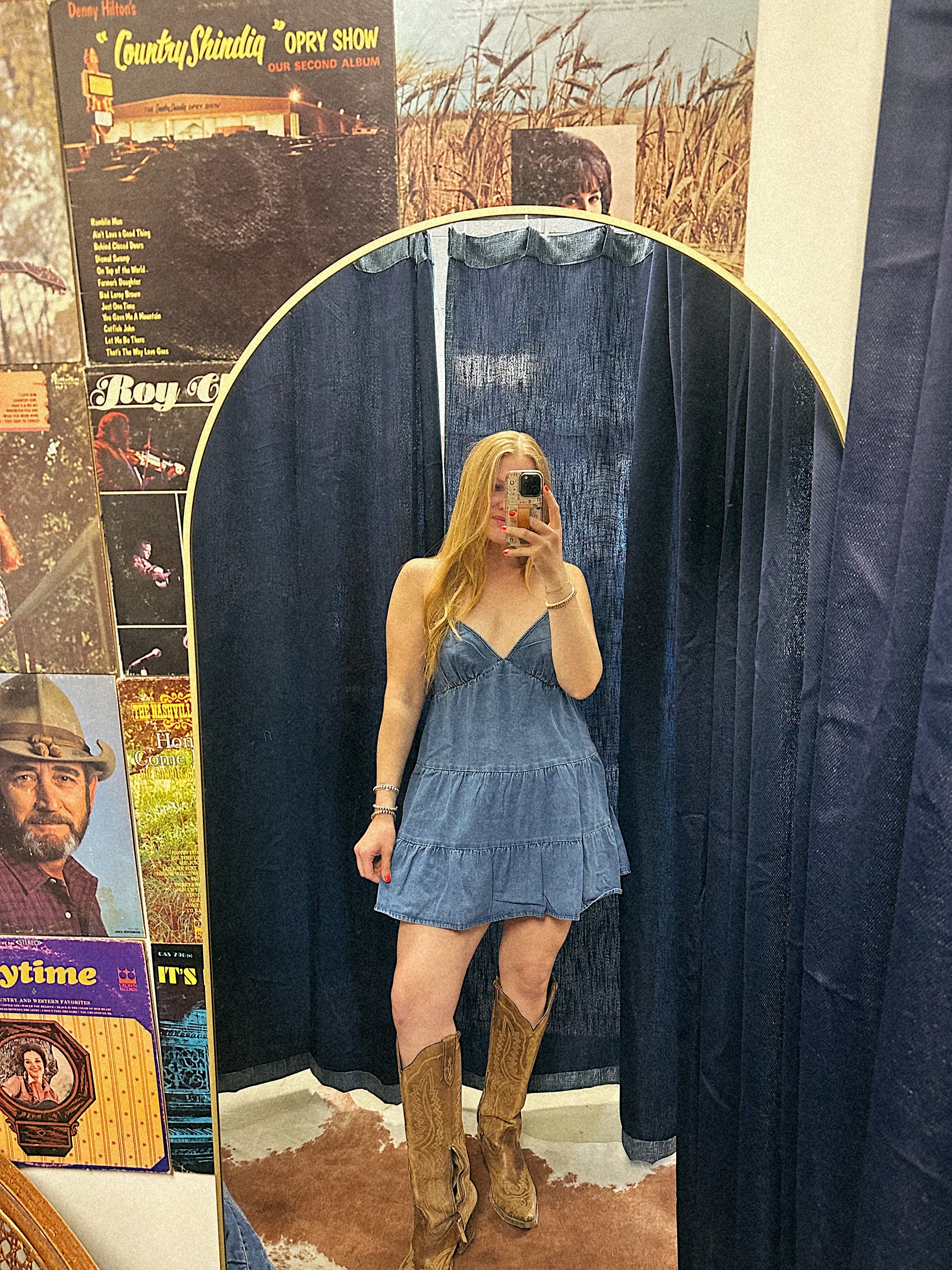 Hometown Denim Mini Dress