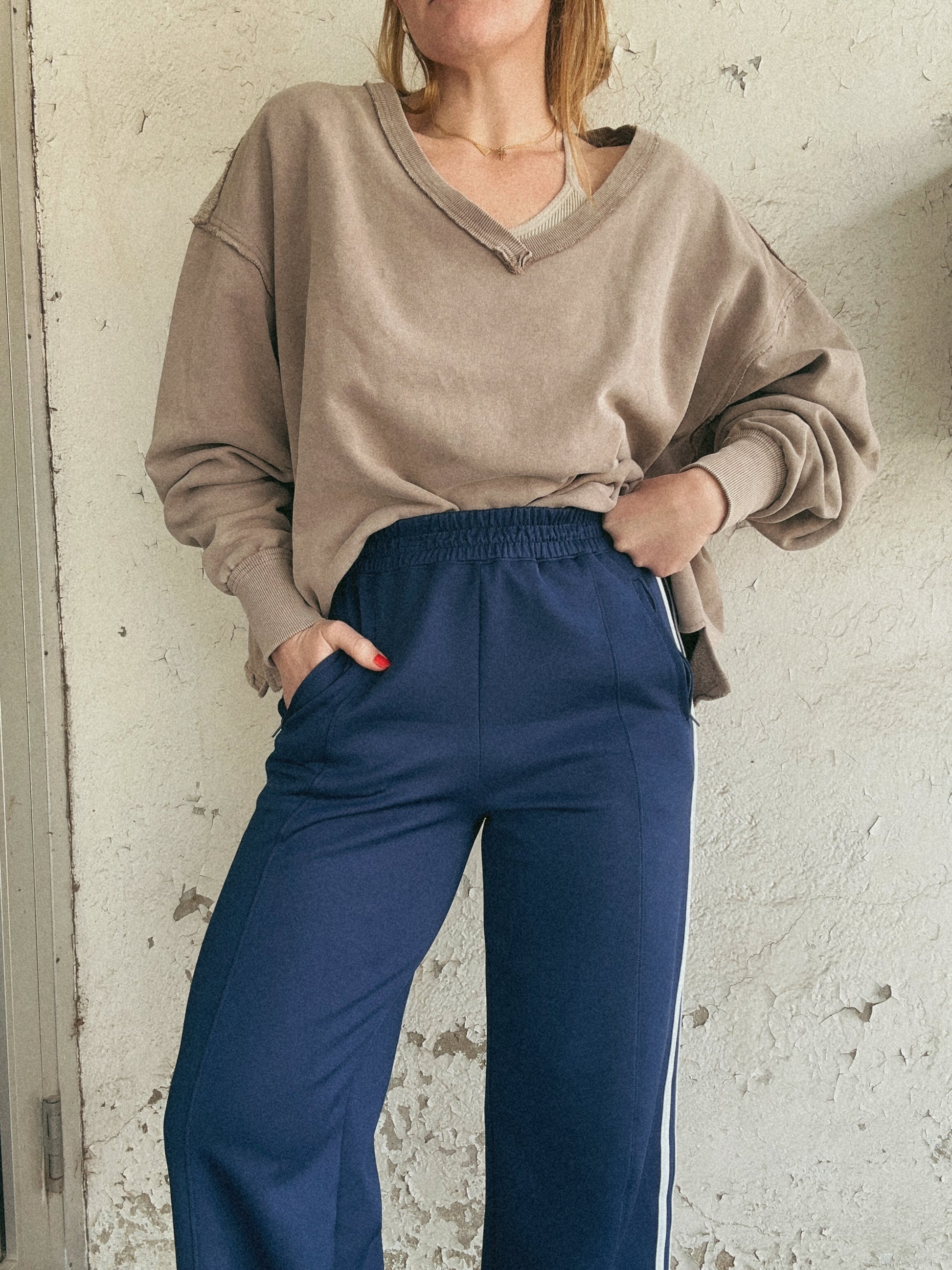 Roadtrip Striped Track Pants