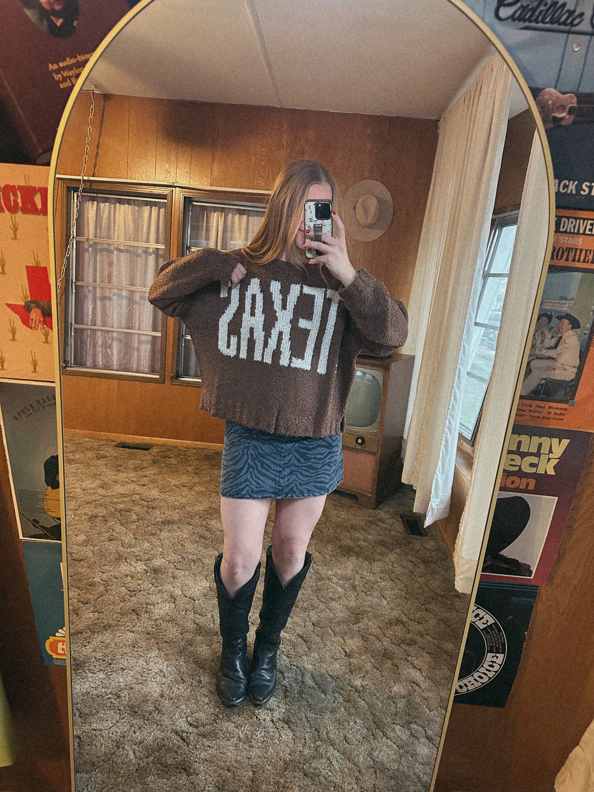 Texas Soft Knit Sweater