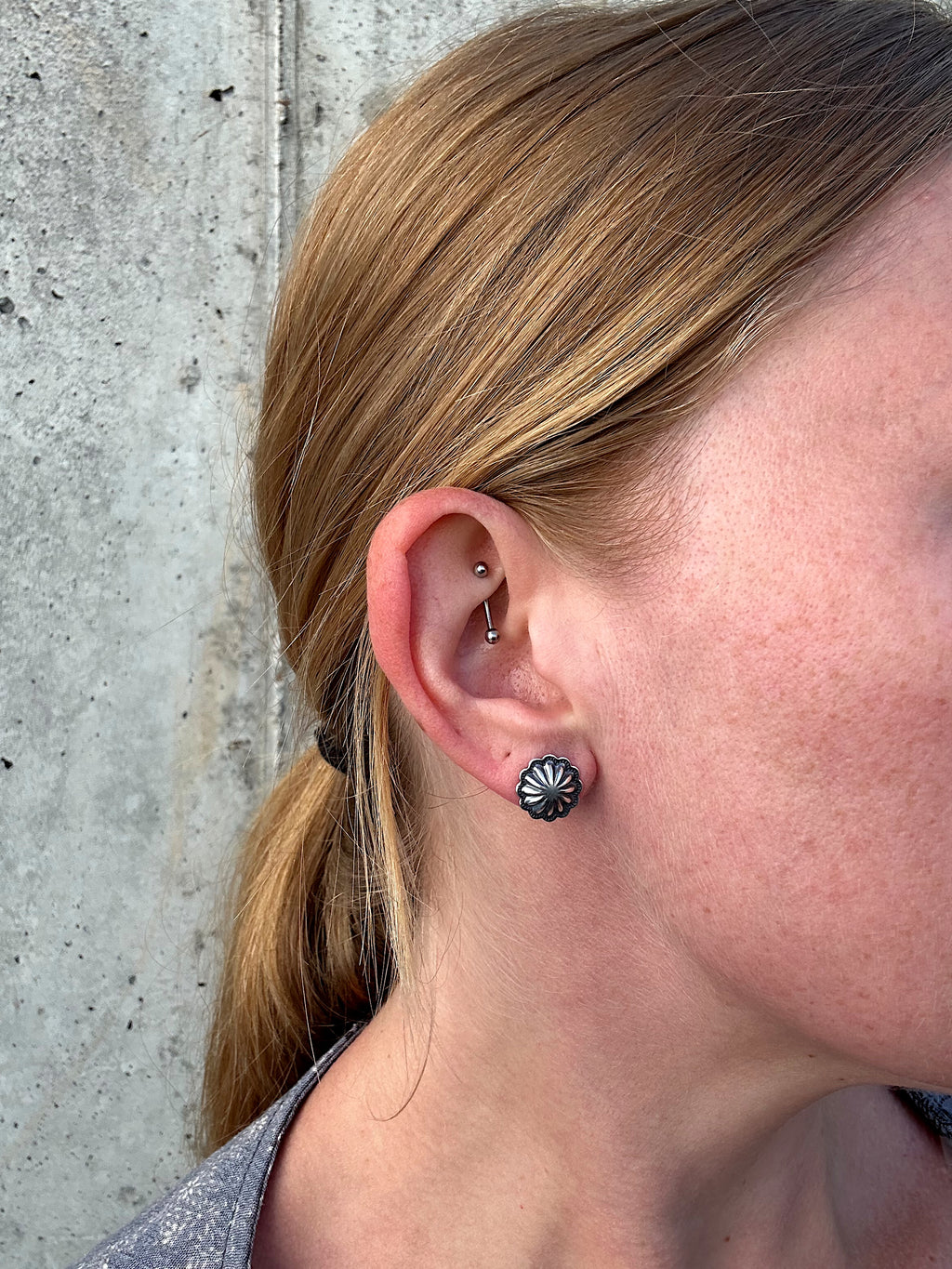 Plain Jane Concho Studs