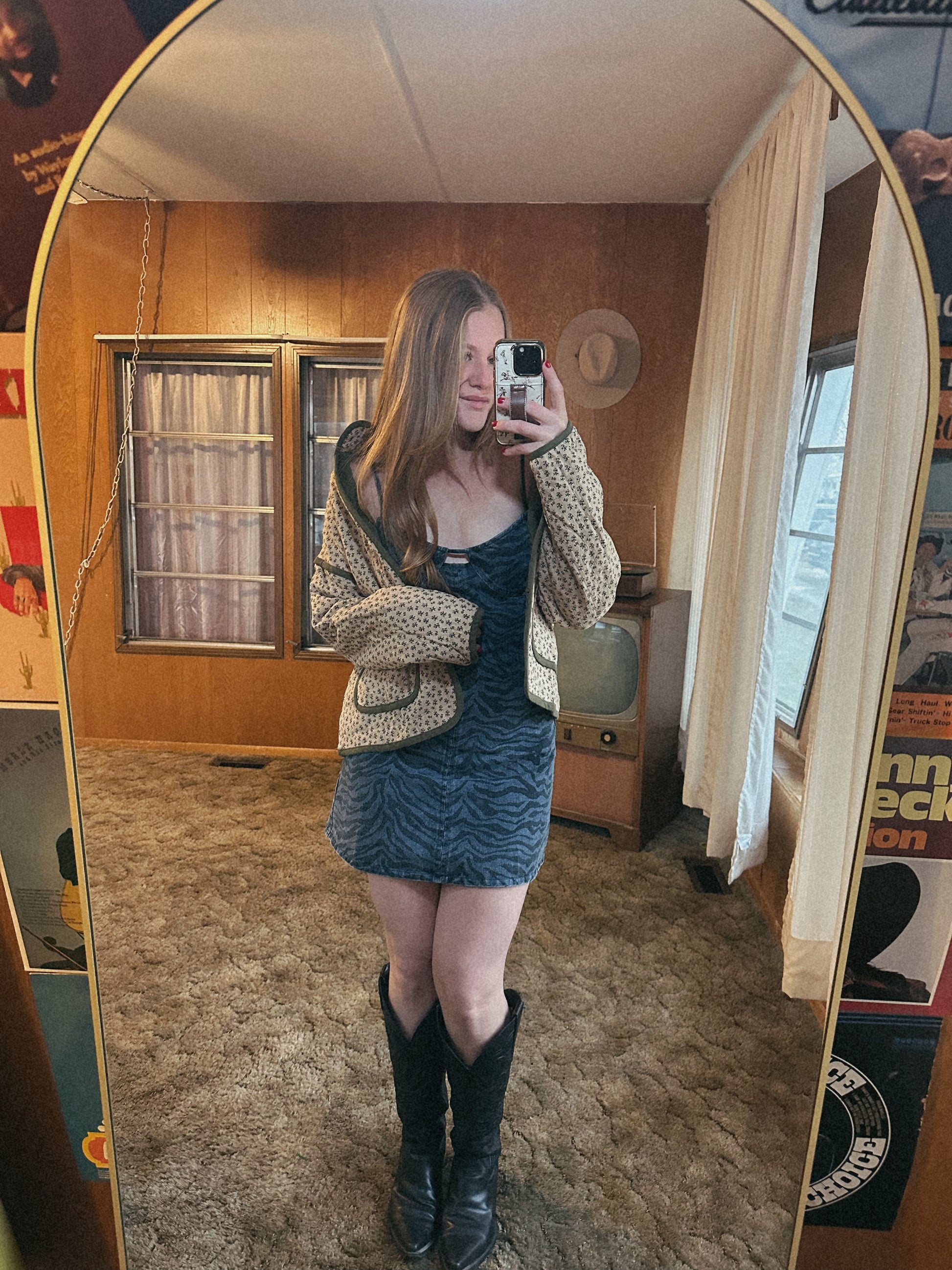 Delilah Quilted Floral Jacket