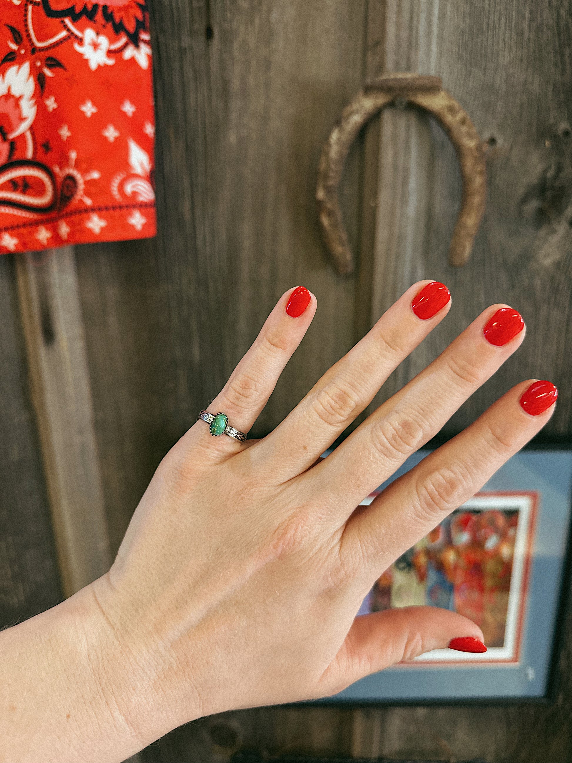 Navajo Handmade Sonoran Gold Ring