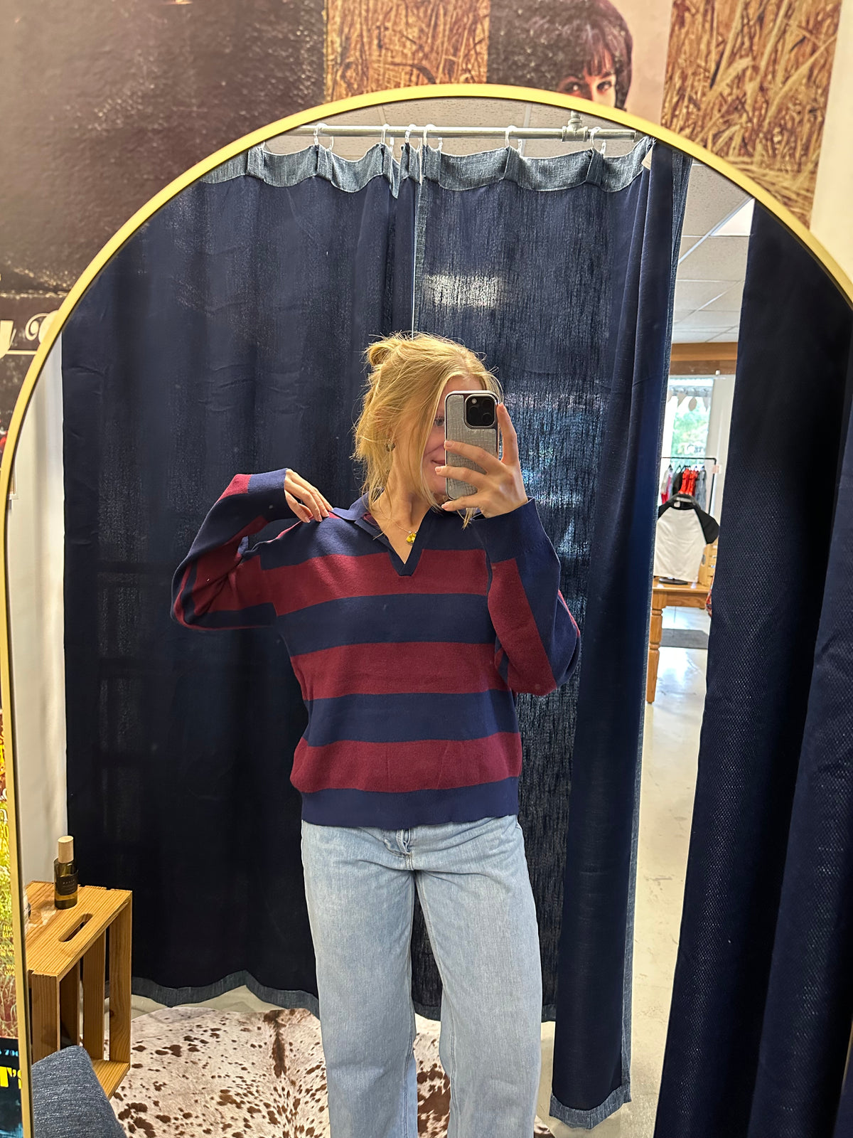 Evans Striped Sweater
