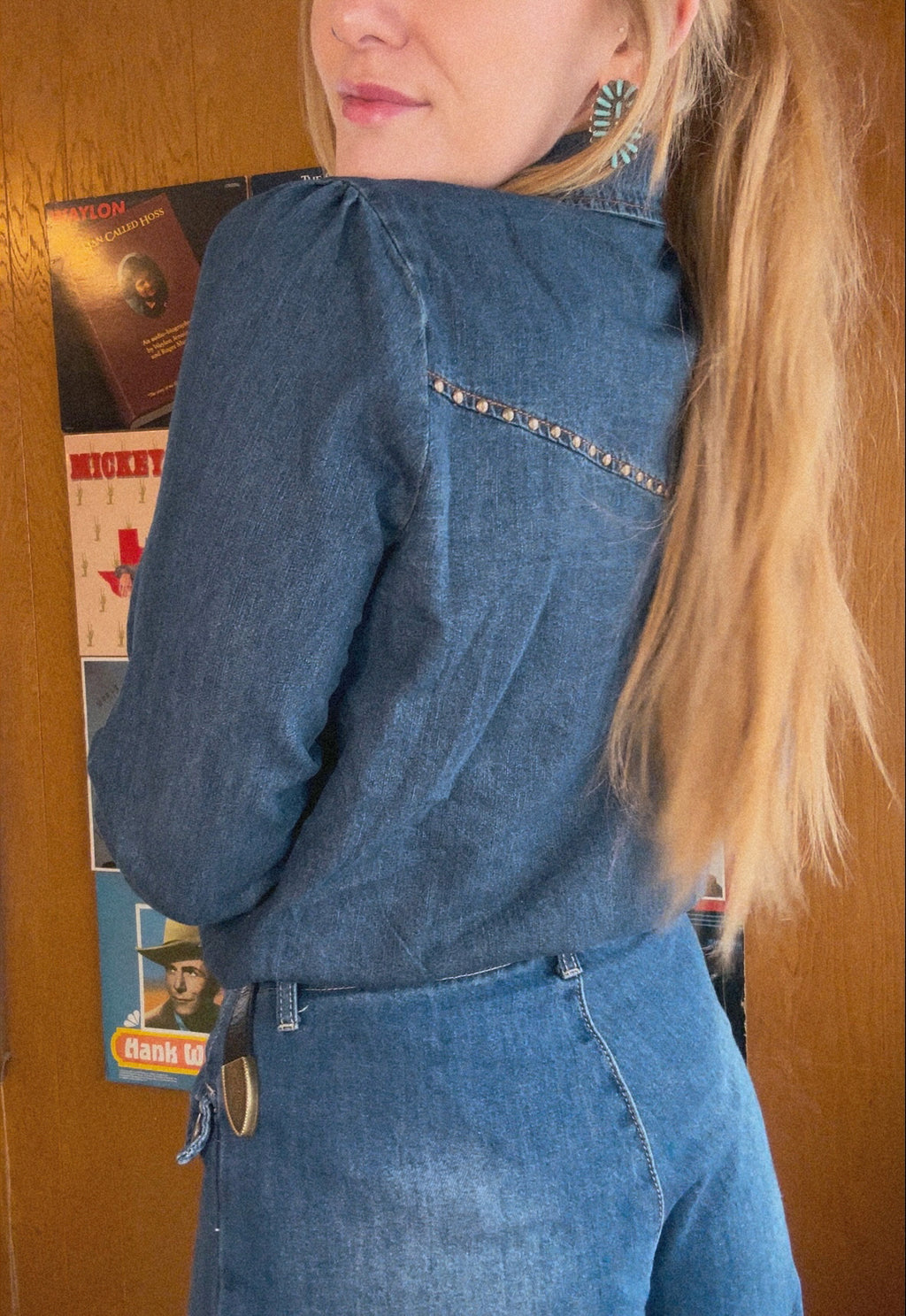 Honky Tonk Blues Button Up