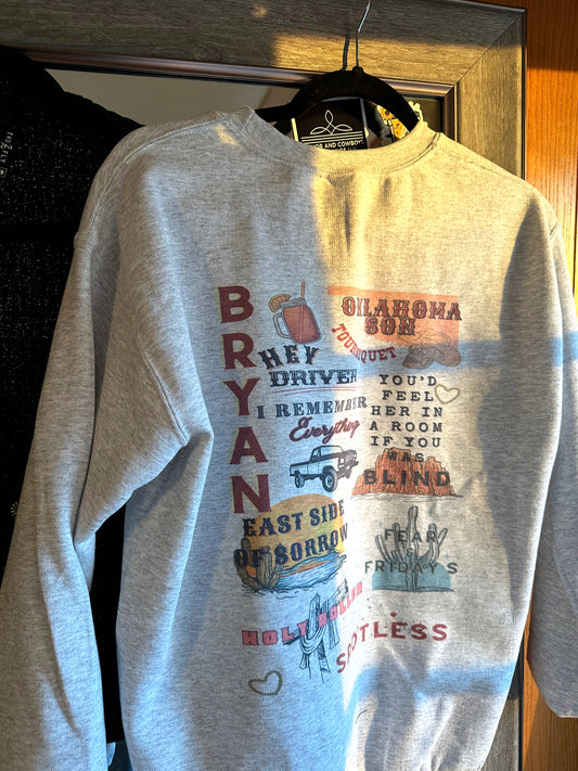 Zach Bryan crewneck