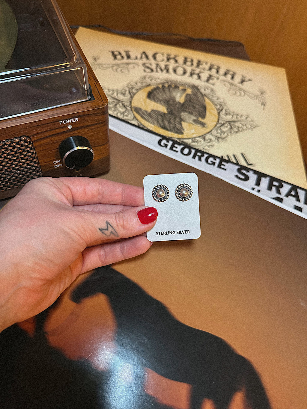 Silver Bead Studs (Smaller Size)