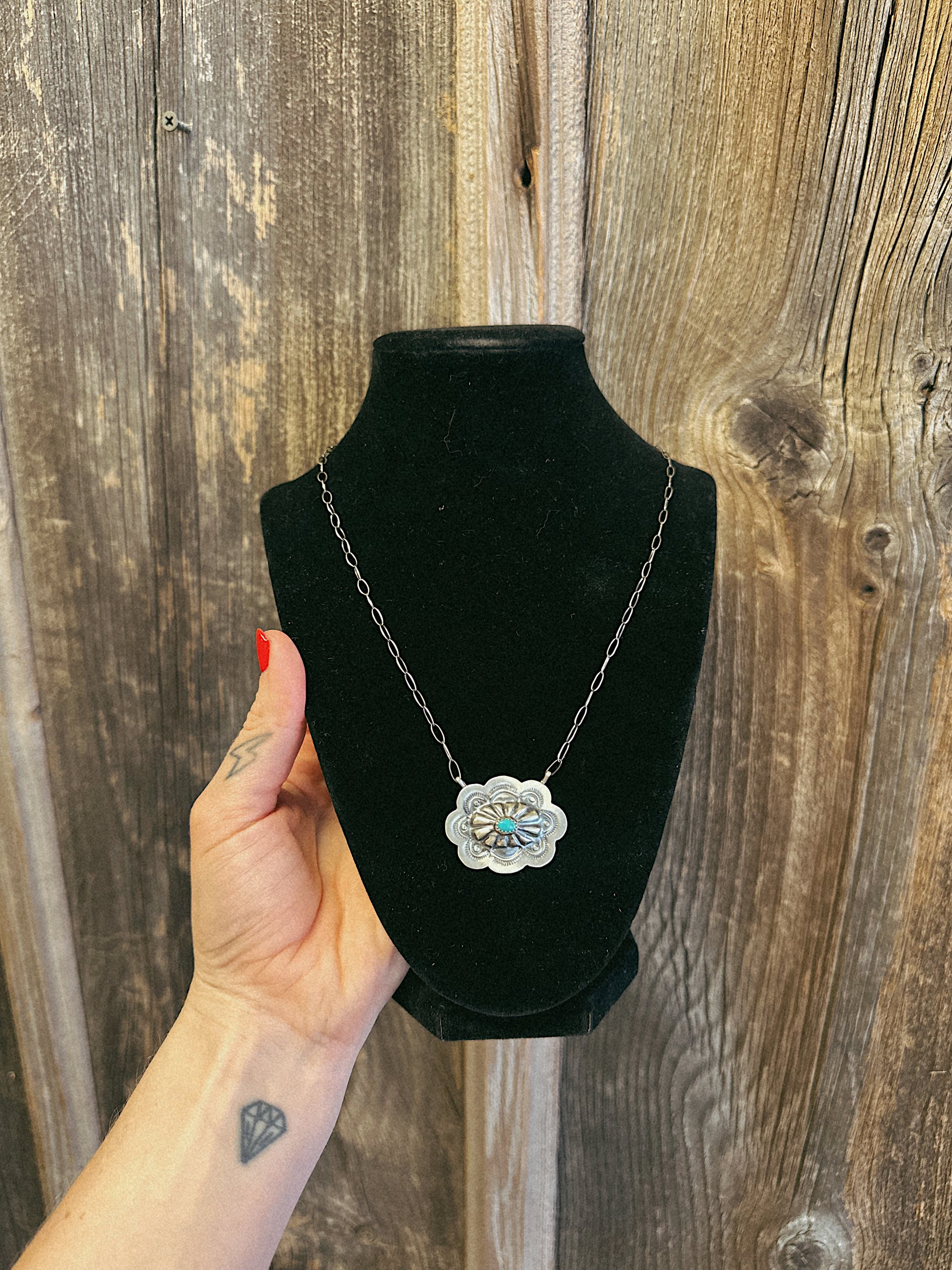 Lavina Concho Necklace