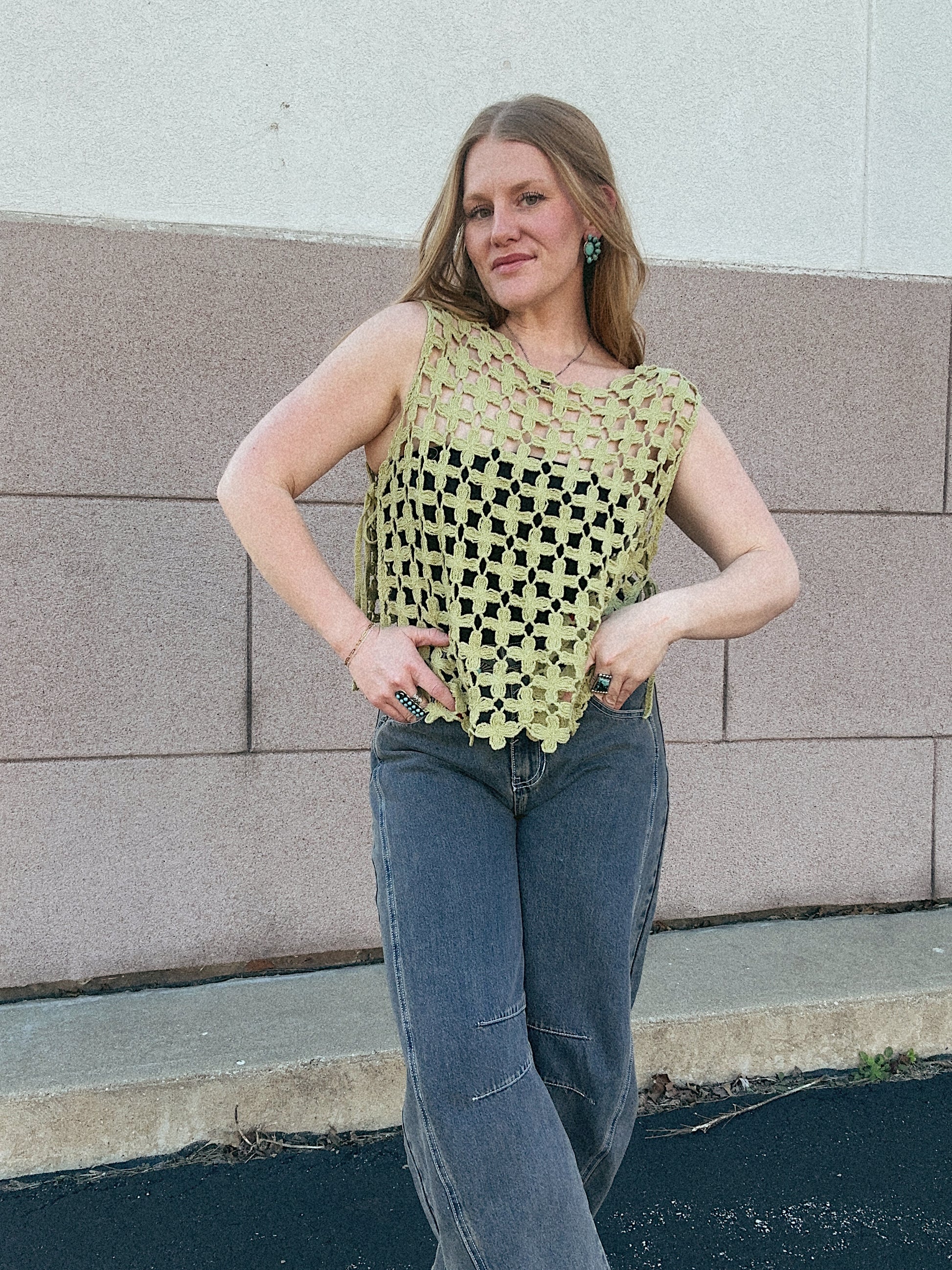 Day Trip Crochet Tank