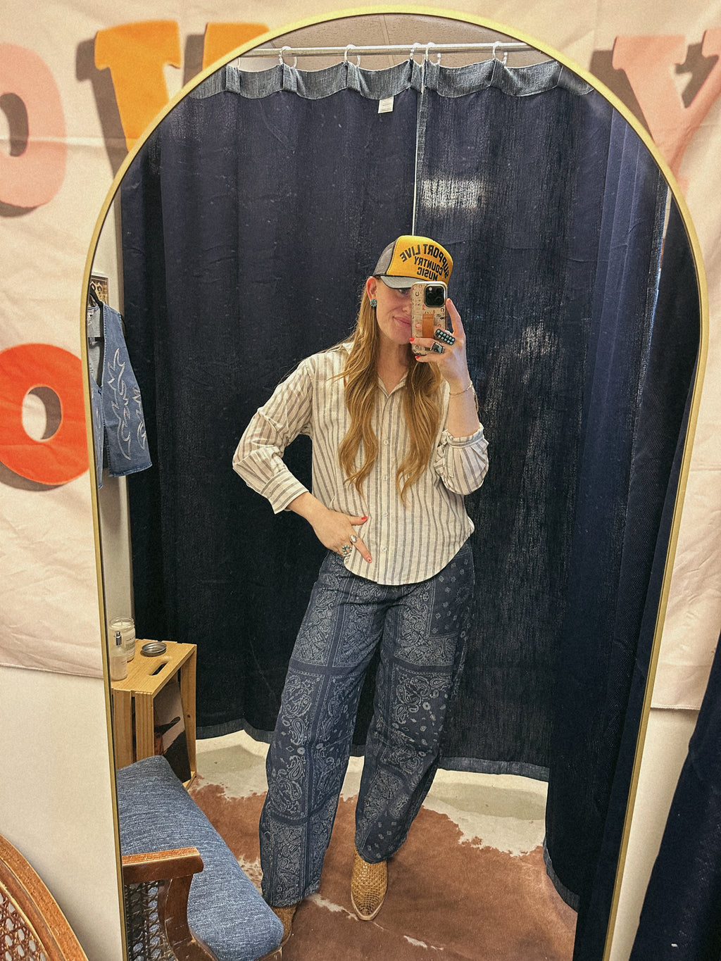 7&7 Striped Button Down