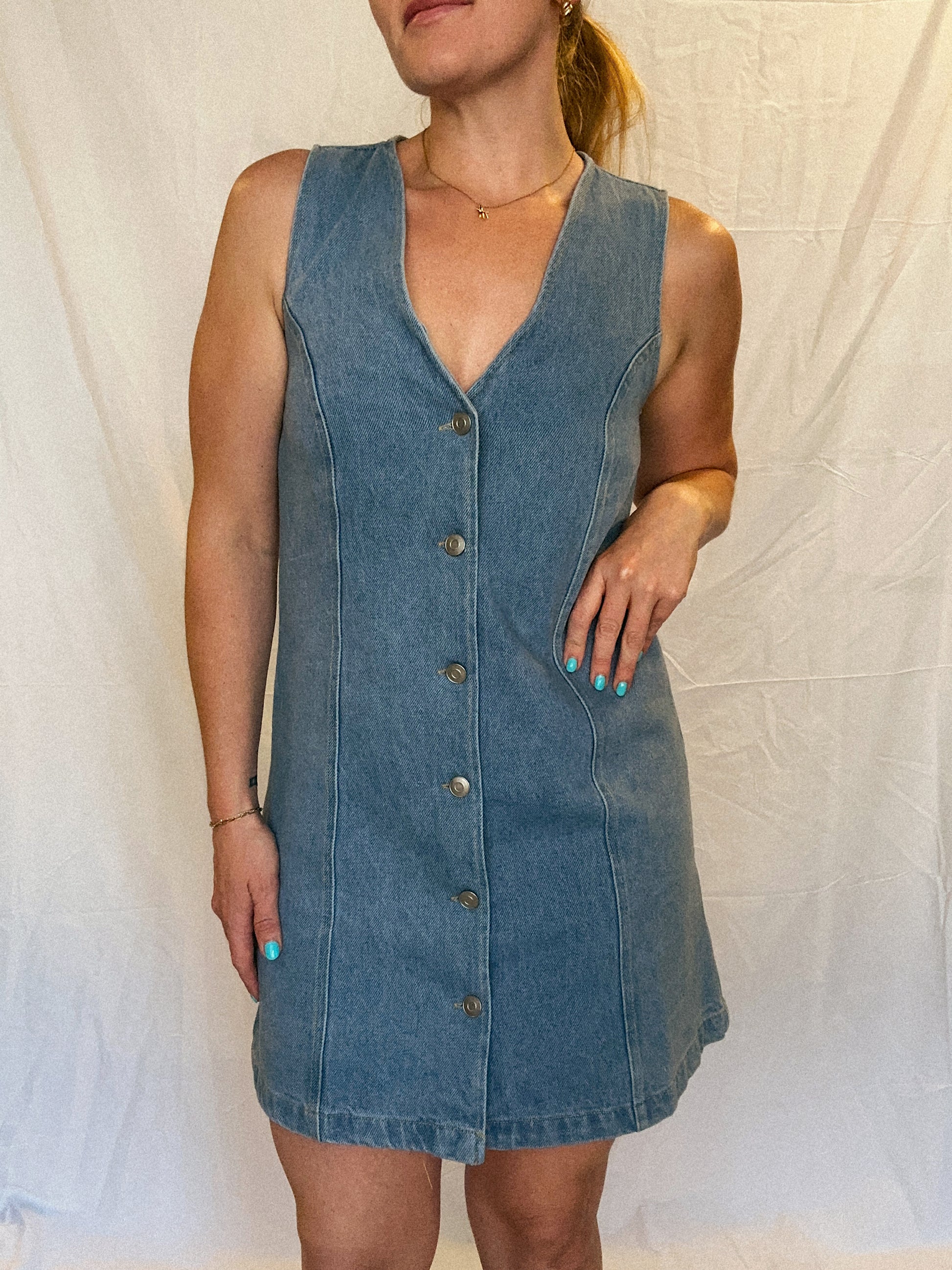 Leila Denim Dress