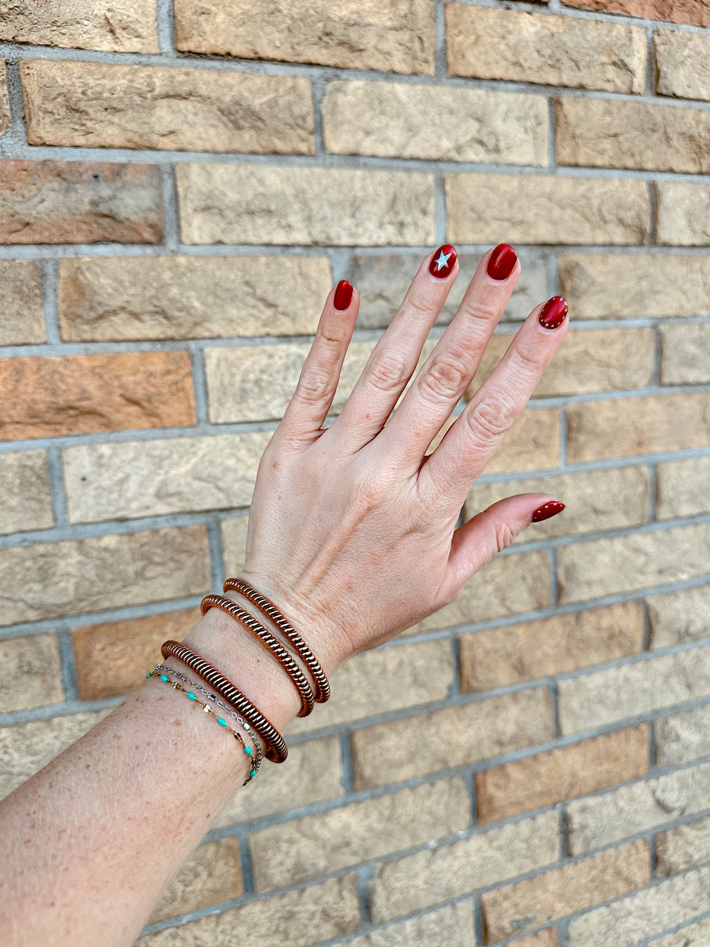 Navajo Twist Wire Copper Cuff