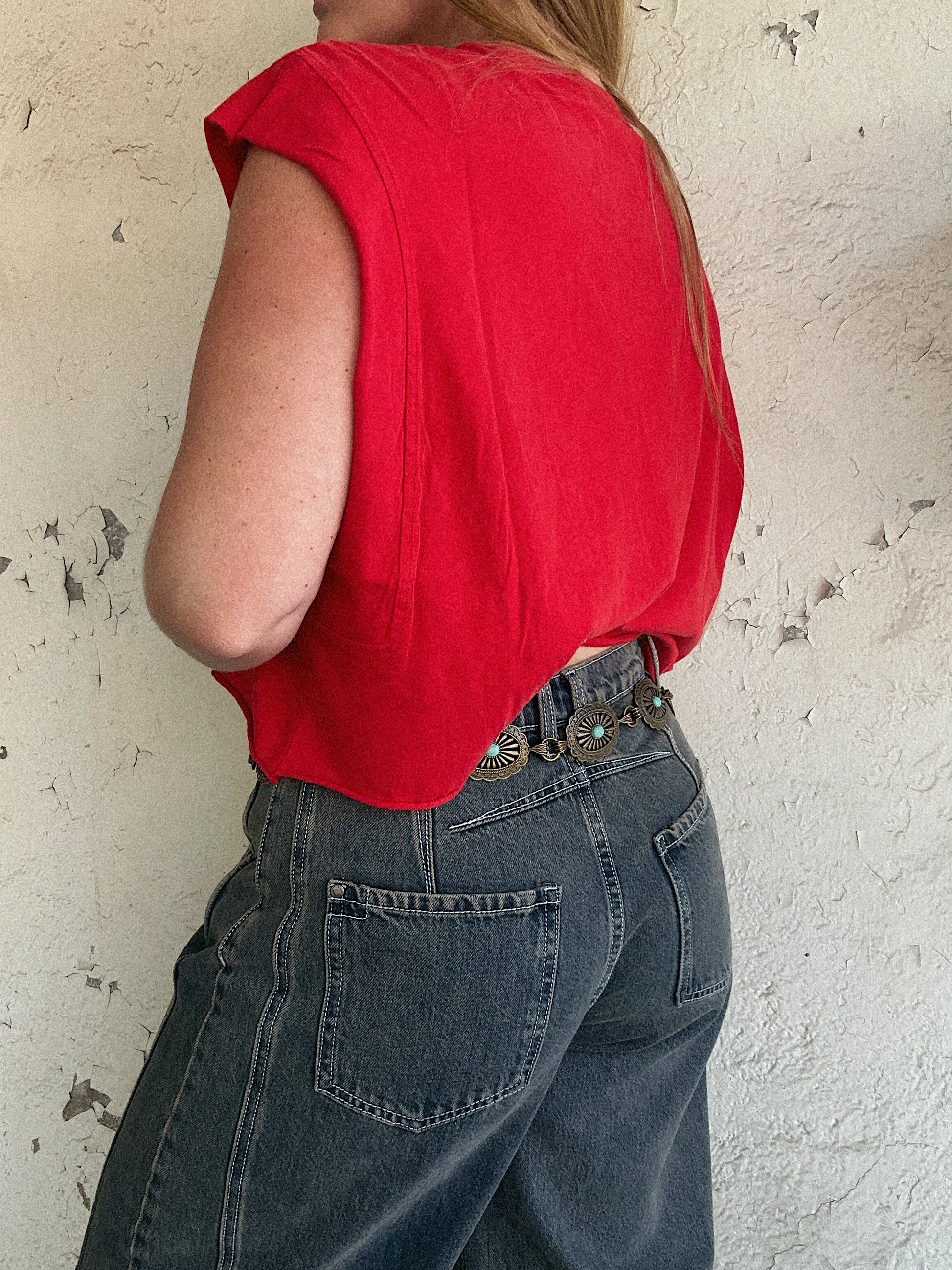 Boyfriend Tank (RED)