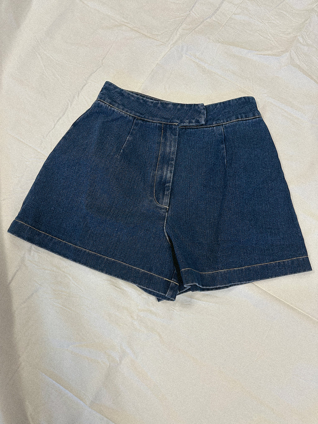Retro Denim Shorts