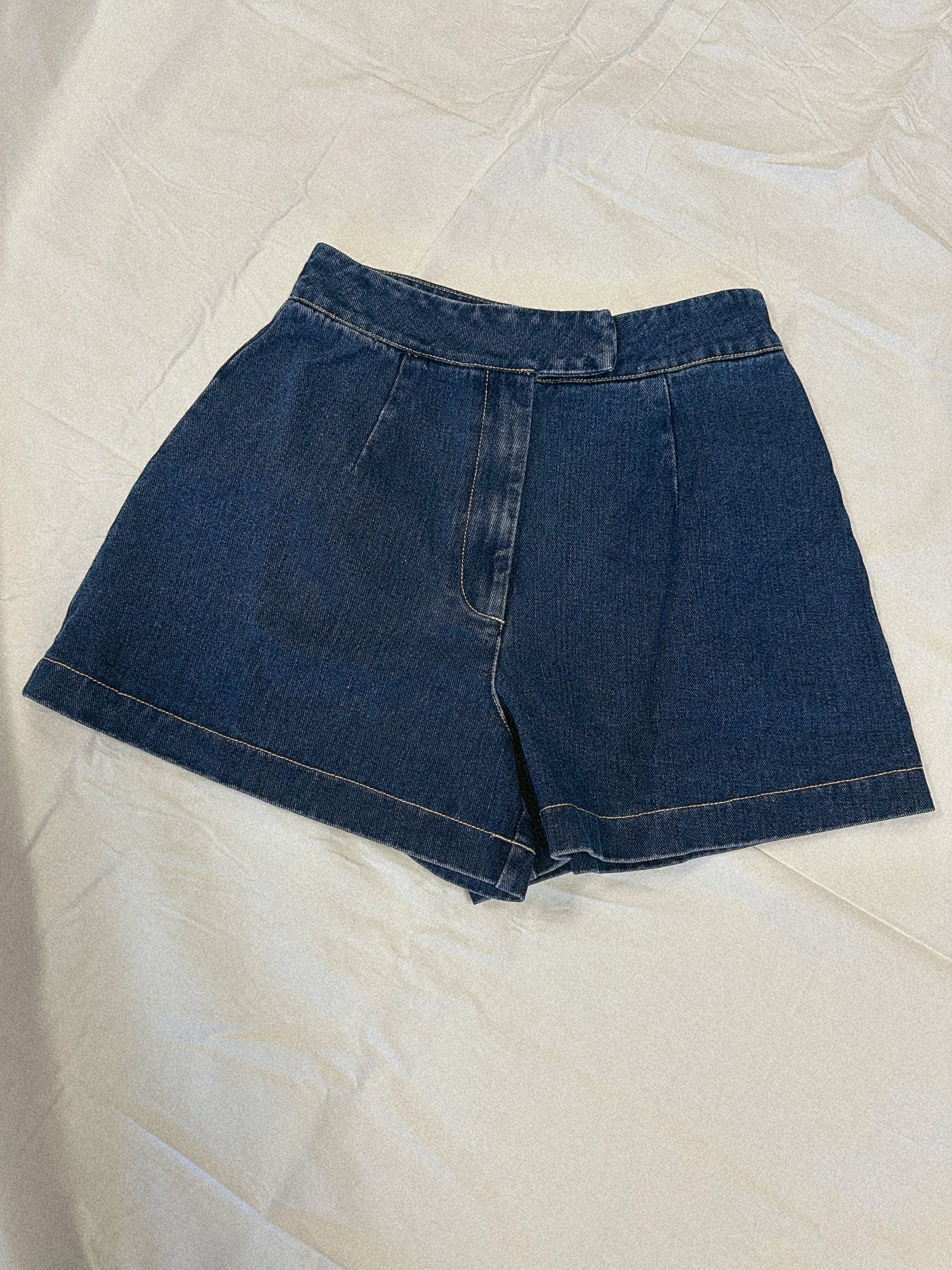 Retro Denim Shorts