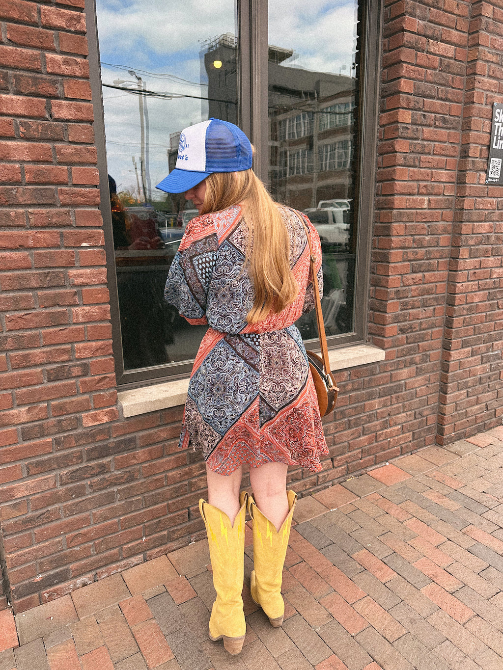 Della paisley dress