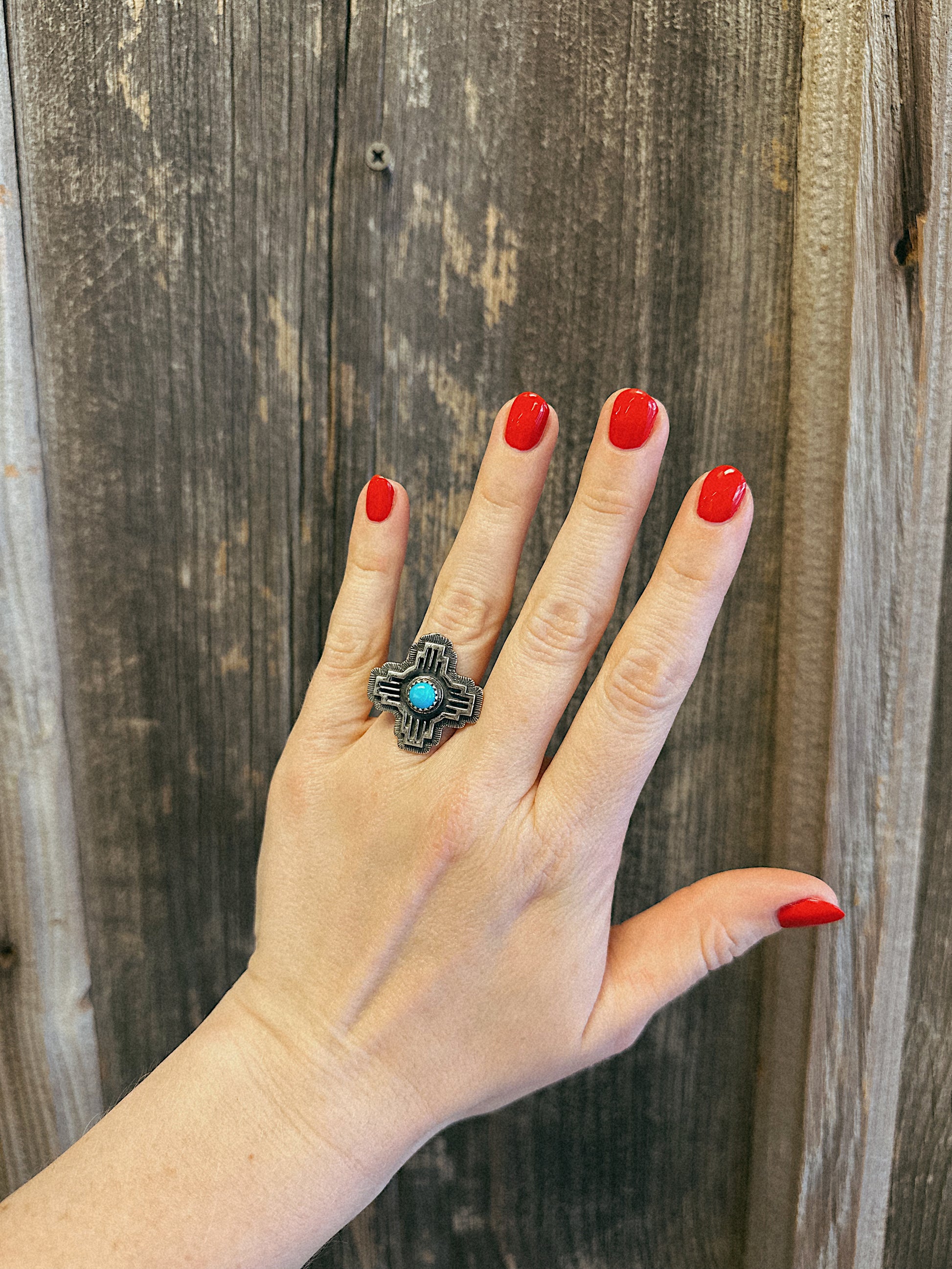 Zia Turquoise Ring