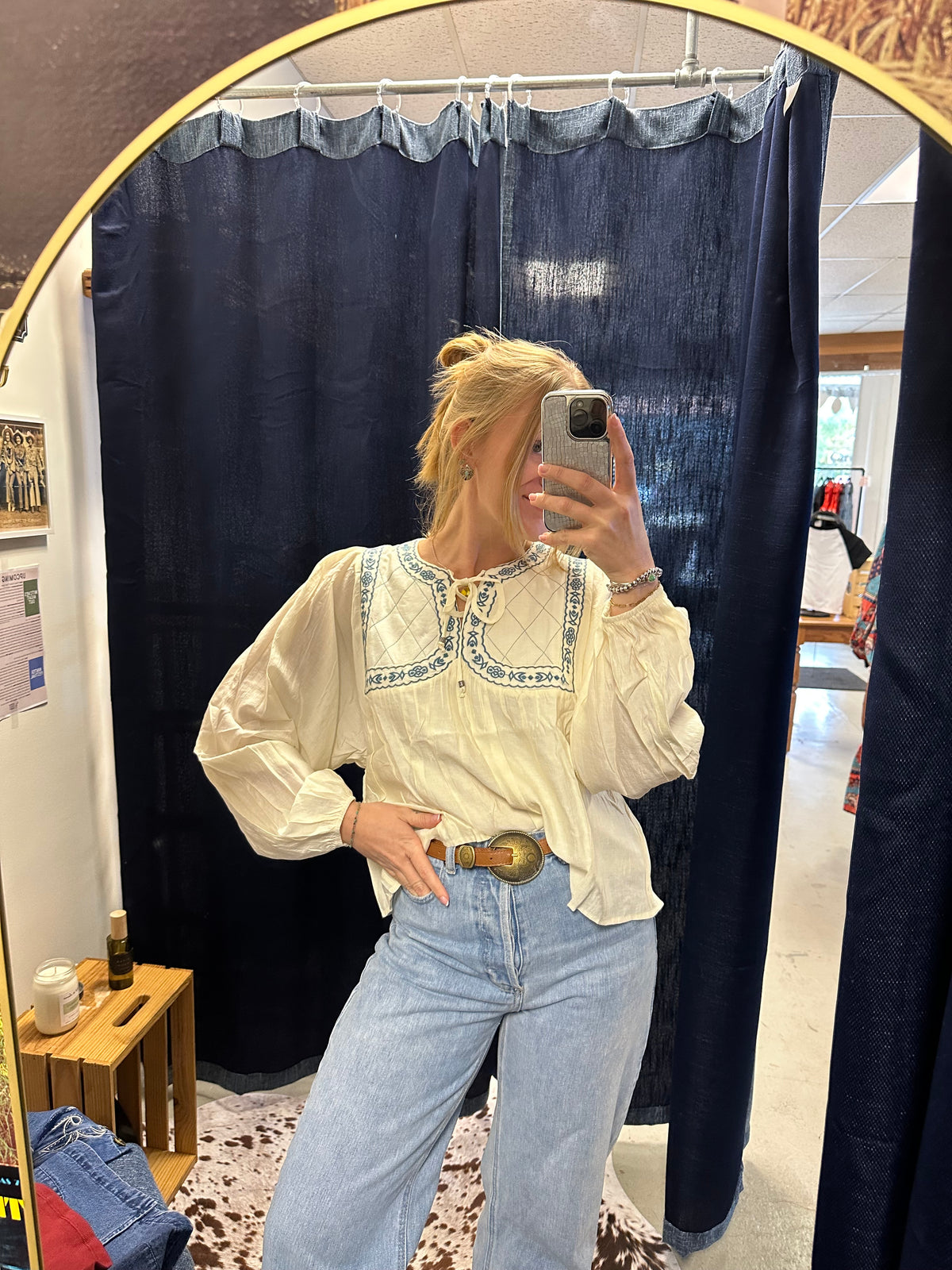 Easton Embroidered Blouse
