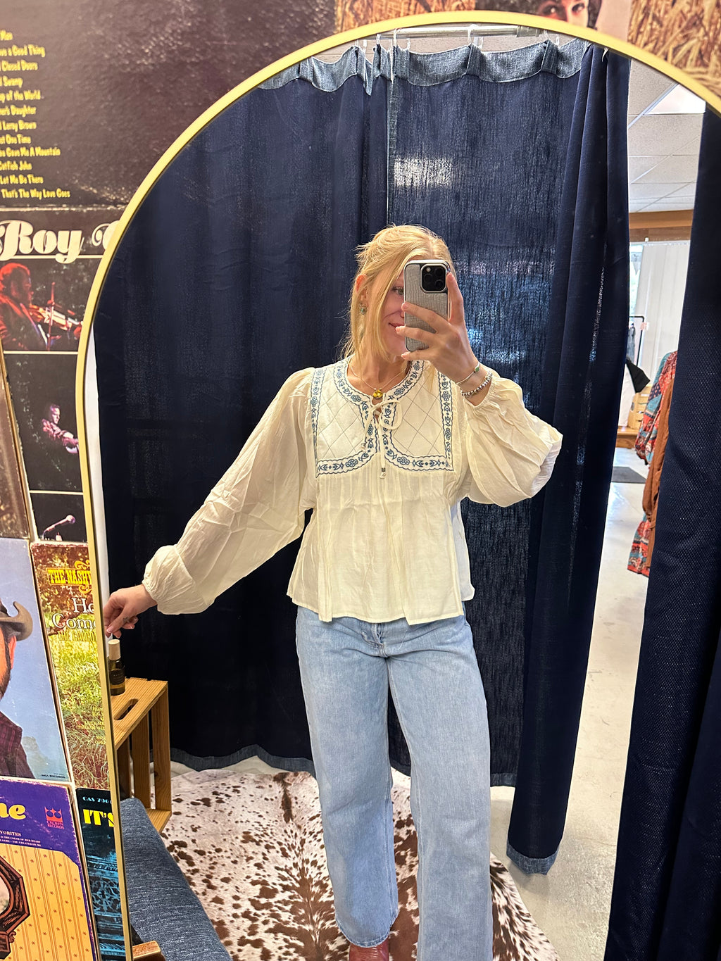 Easton Embroidered Blouse