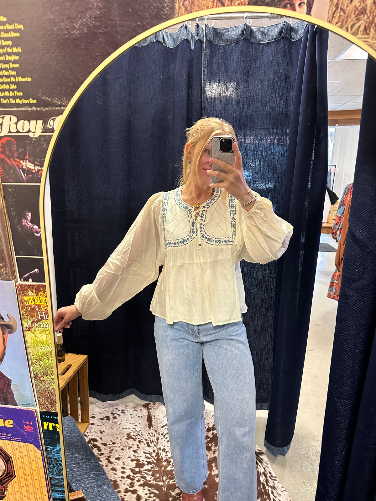 Easton Embroidered Blouse