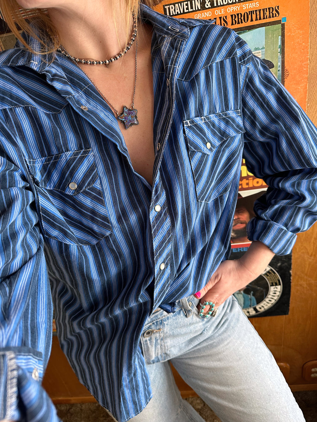Wrangler Pearl Snap