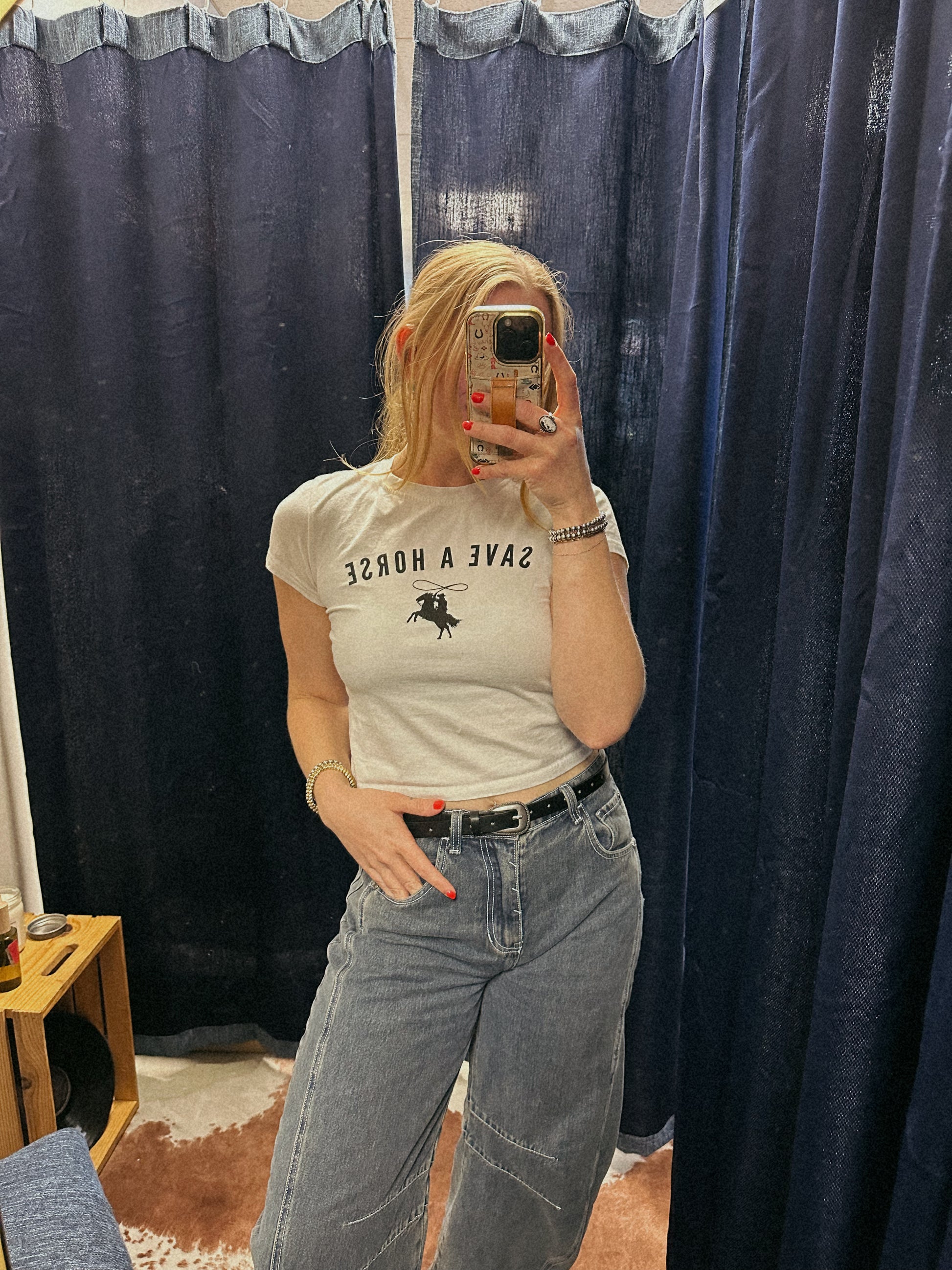 Save a Horse Stretchy Tee